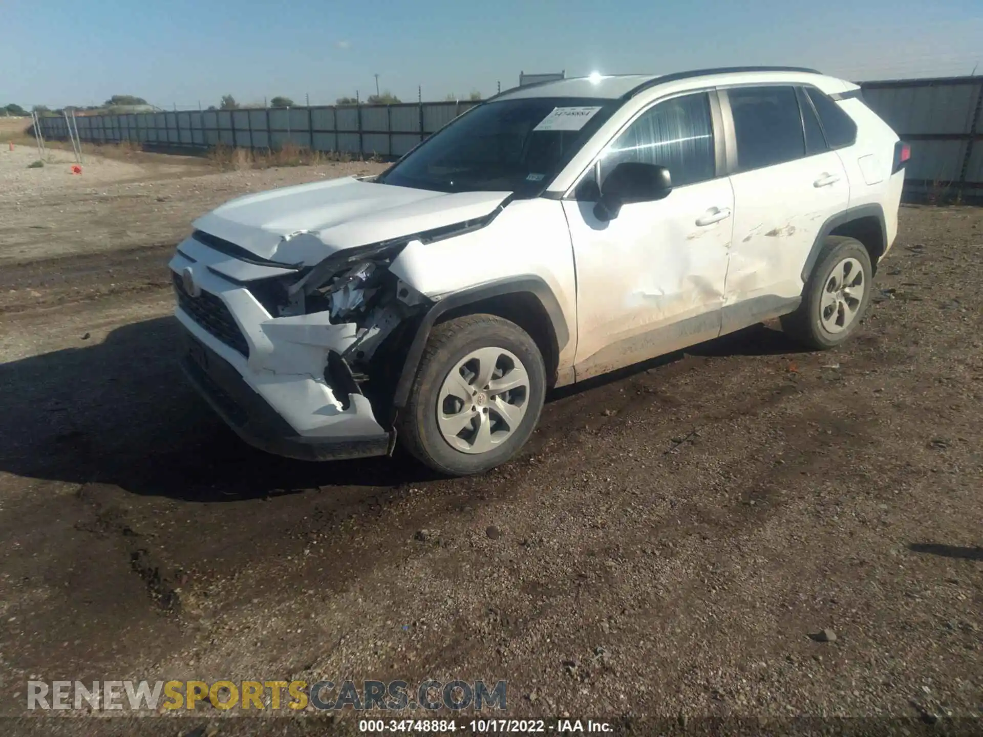 2 Photograph of a damaged car 2T3F1RFV8KW077678 TOYOTA RAV4 2019