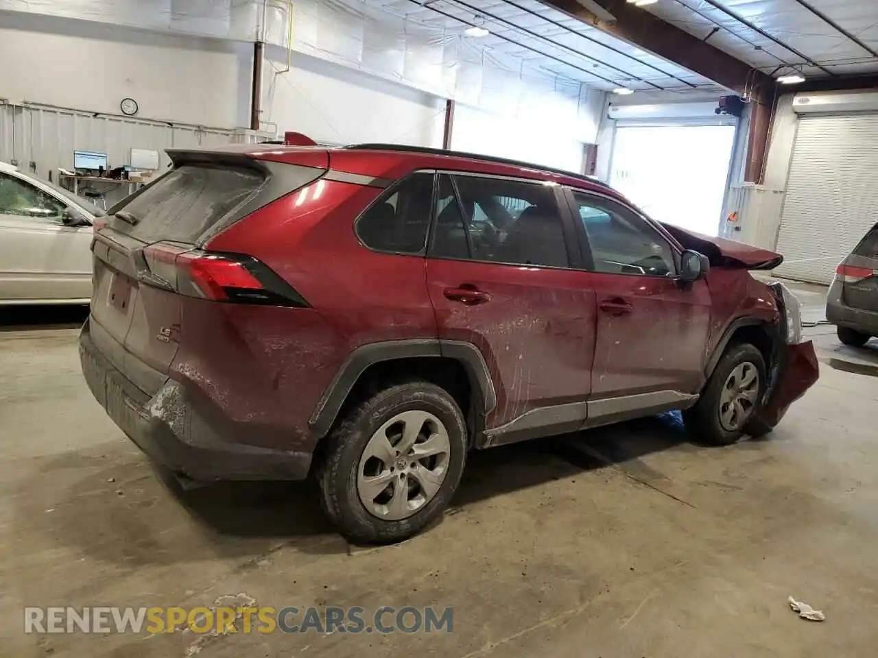 3 Photograph of a damaged car 2T3F1RFV9KC001596 TOYOTA RAV4 2019