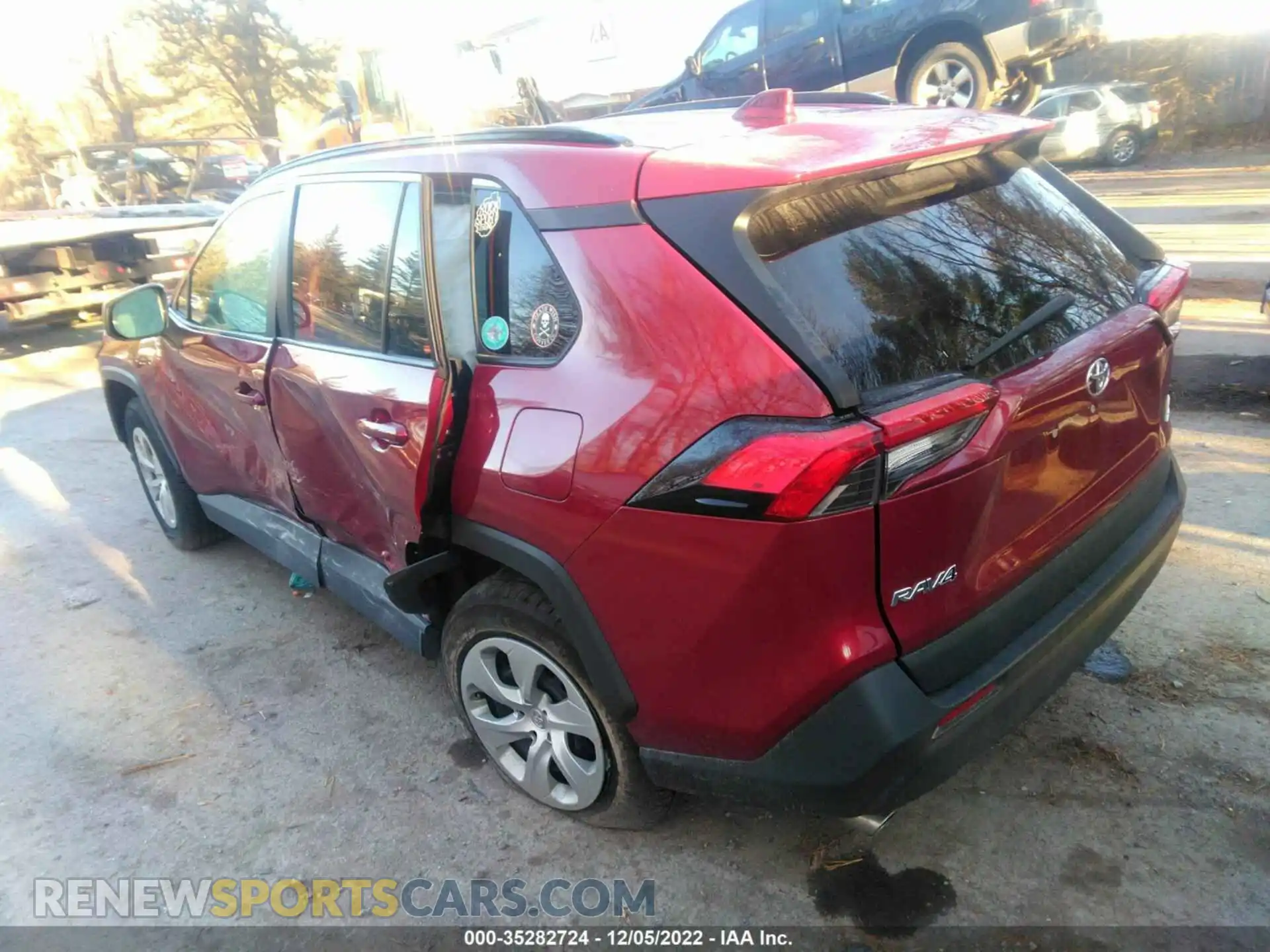 3 Photograph of a damaged car 2T3F1RFV9KC017362 TOYOTA RAV4 2019