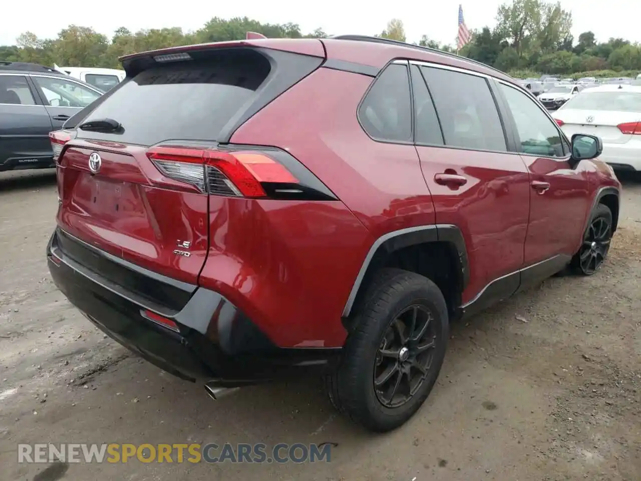 3 Фотография поврежденного автомобиля 2T3F1RFV9KC043461 TOYOTA RAV4 2019