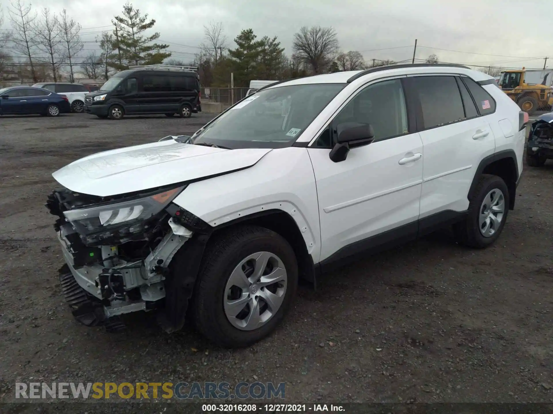 2 Photograph of a damaged car 2T3F1RFV9KC057571 TOYOTA RAV4 2019