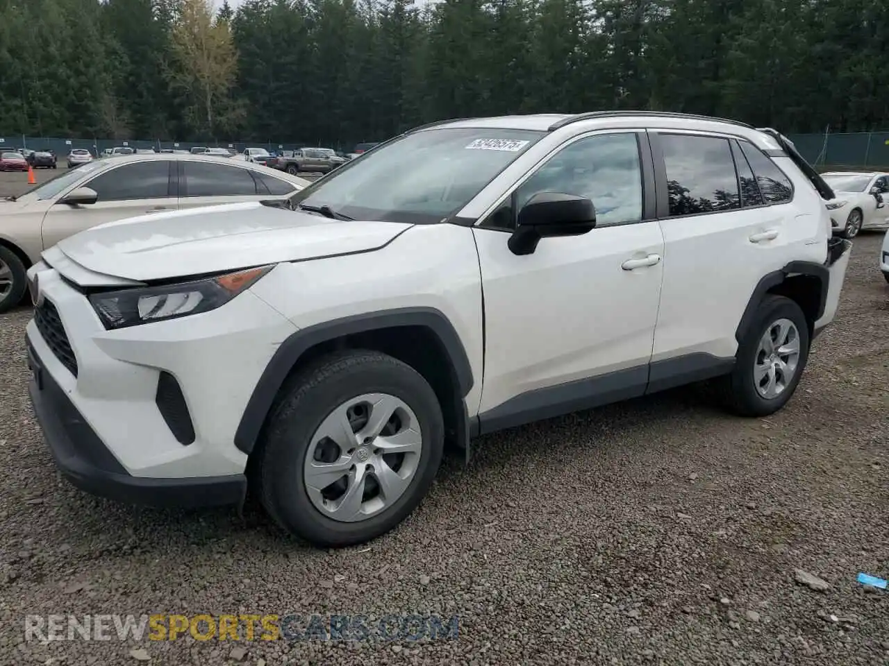 1 Photograph of a damaged car 2T3F1RFVXKC003695 TOYOTA RAV4 2019