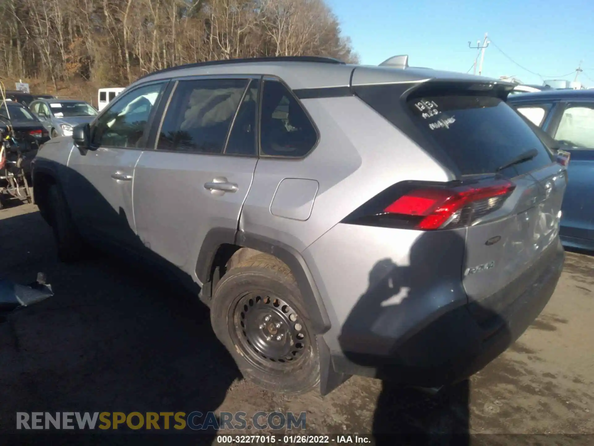 3 Photograph of a damaged car 2T3F1RFVXKC021596 TOYOTA RAV4 2019