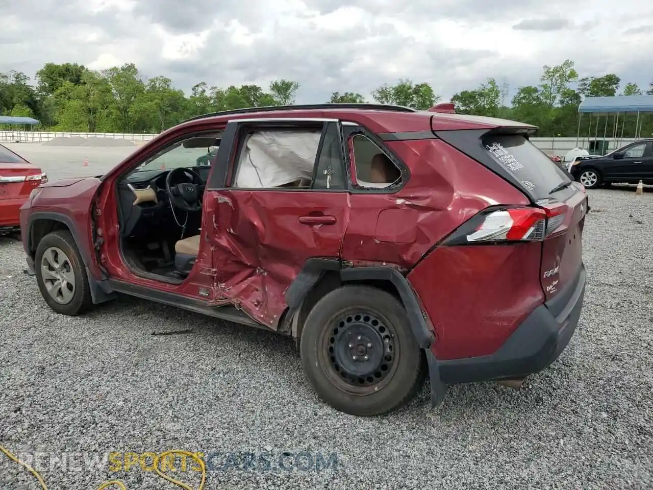 2 Фотография поврежденного автомобиля 2T3F1RFVXKW031561 TOYOTA RAV4 2019