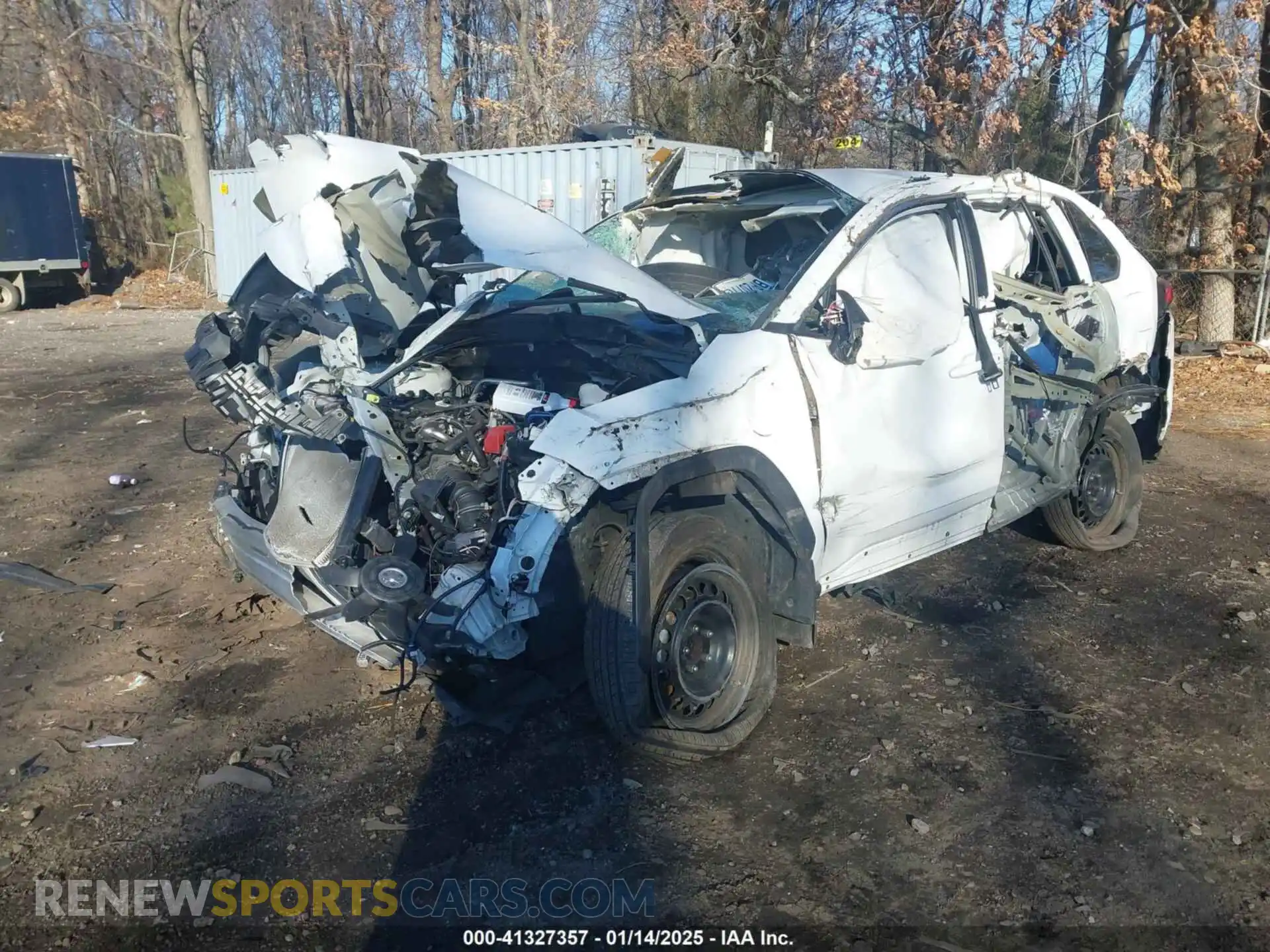 2 Photograph of a damaged car 2T3G1RFV0KC050707 TOYOTA RAV4 2019