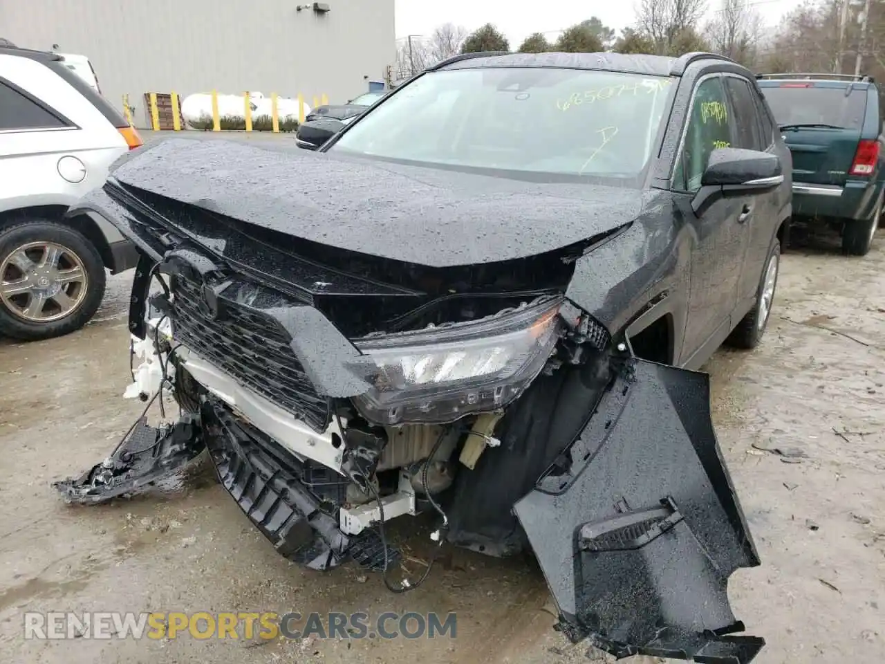 2 Photograph of a damaged car 2T3G1RFV1KC045130 TOYOTA RAV4 2019