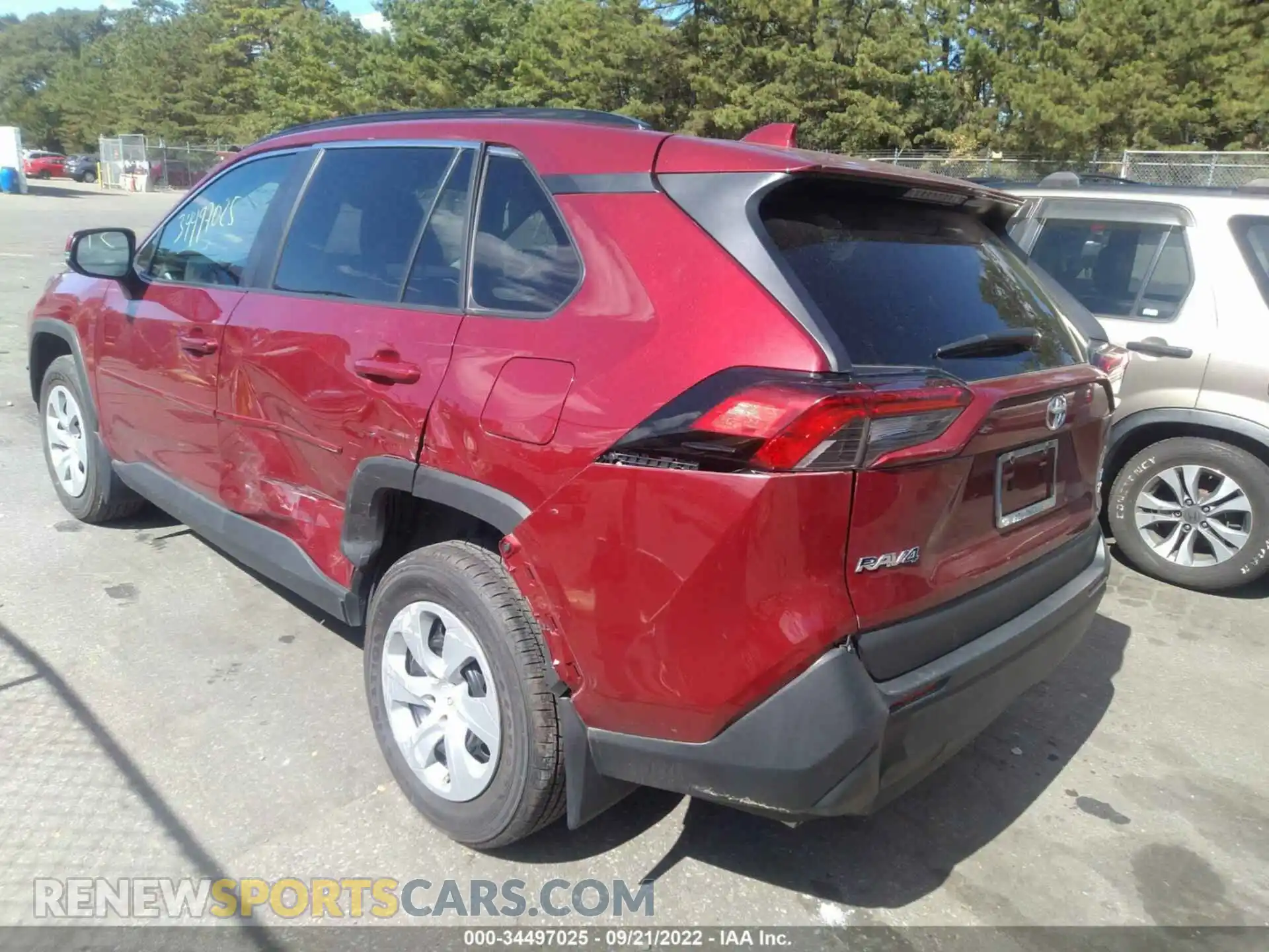 3 Photograph of a damaged car 2T3G1RFV2KC051776 TOYOTA RAV4 2019