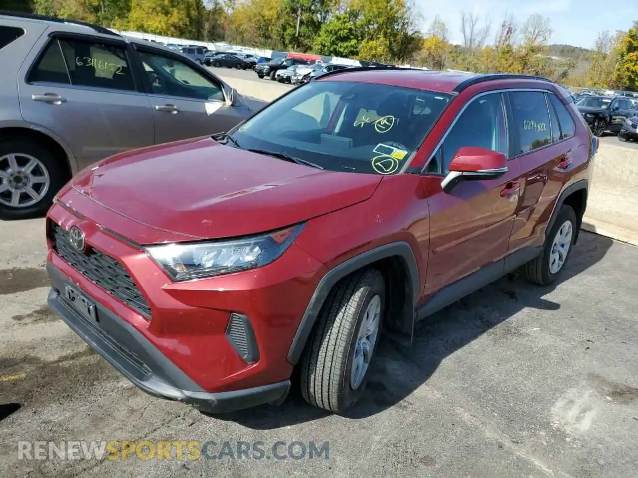 2 fotografías del automóvil dañado 2T3G1RFV4KC053142 TOYOTA RAV4 2019
