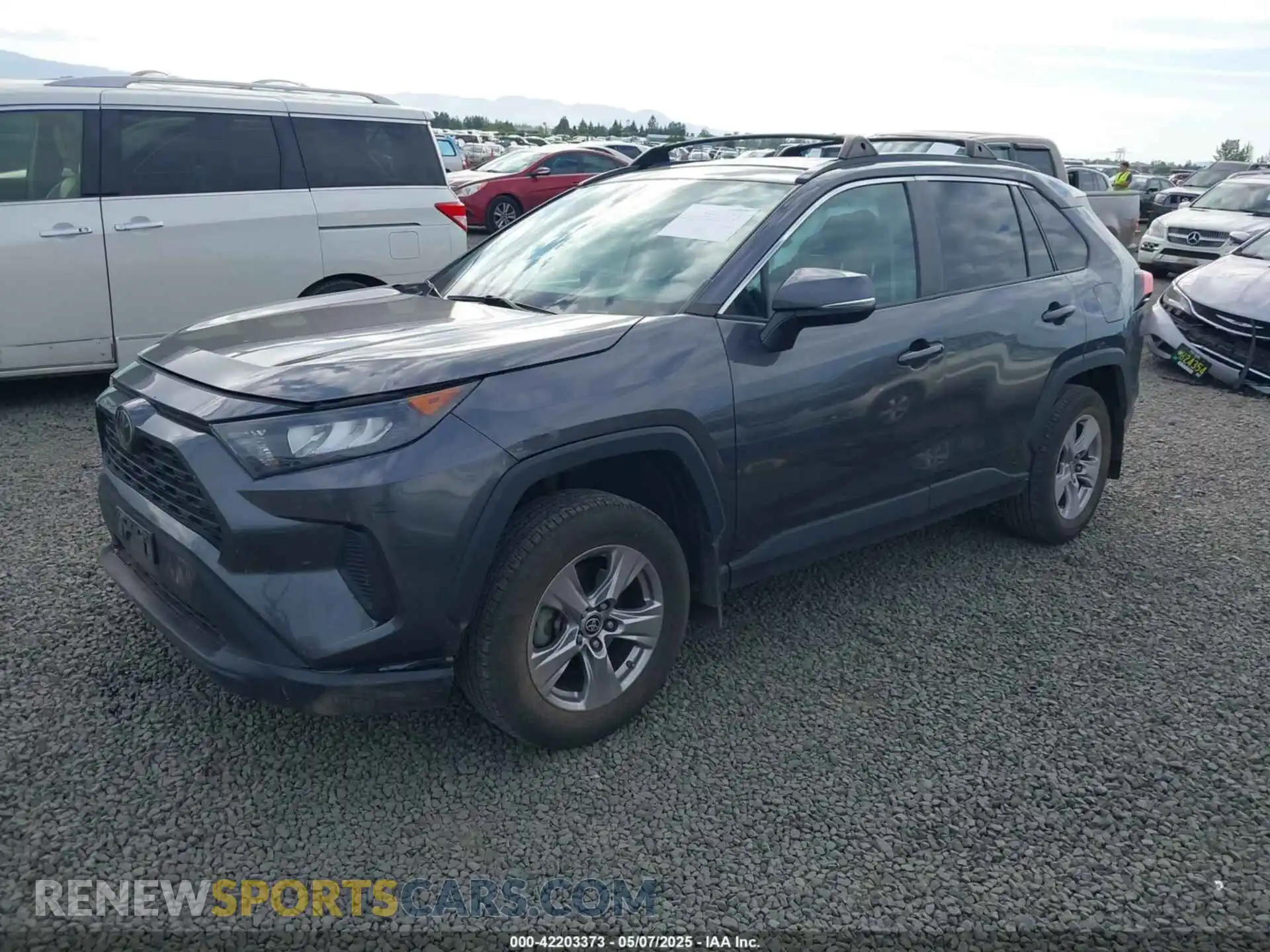 2 Photograph of a damaged car 2T3G1RFV4KC055151 TOYOTA RAV4 2019