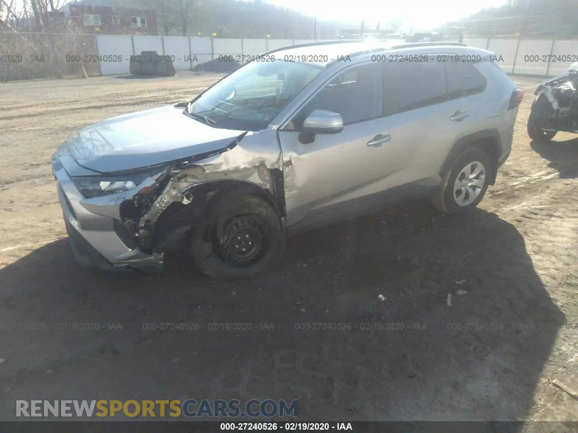 2 Photograph of a damaged car 2T3G1RFV5KC028184 TOYOTA RAV4 2019