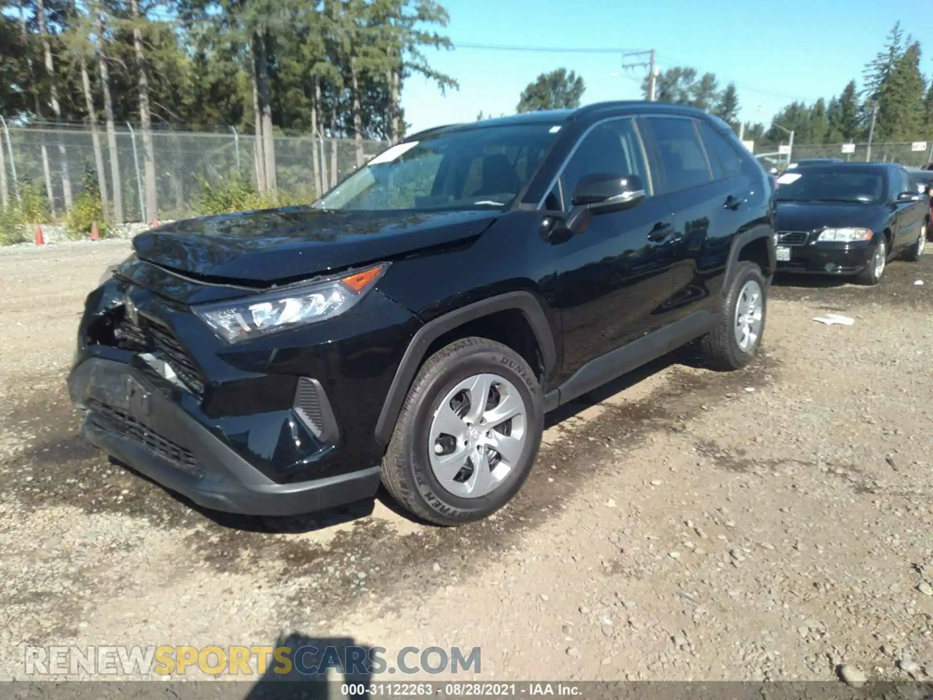 2 Photograph of a damaged car 2T3G1RFV5KW070997 TOYOTA RAV4 2019