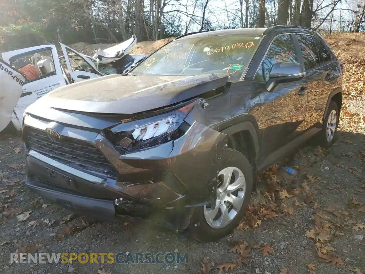 2 Photograph of a damaged car 2T3G1RFV6KC056057 TOYOTA RAV4 2019