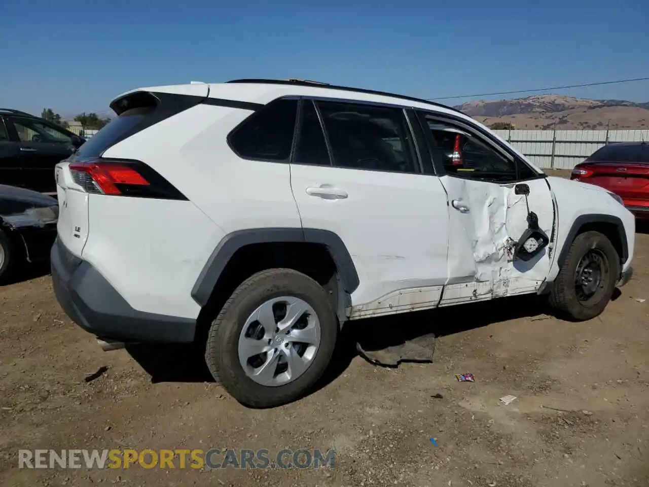3 Photograph of a damaged car 2T3G1RFV6KC060481 TOYOTA RAV4 2019