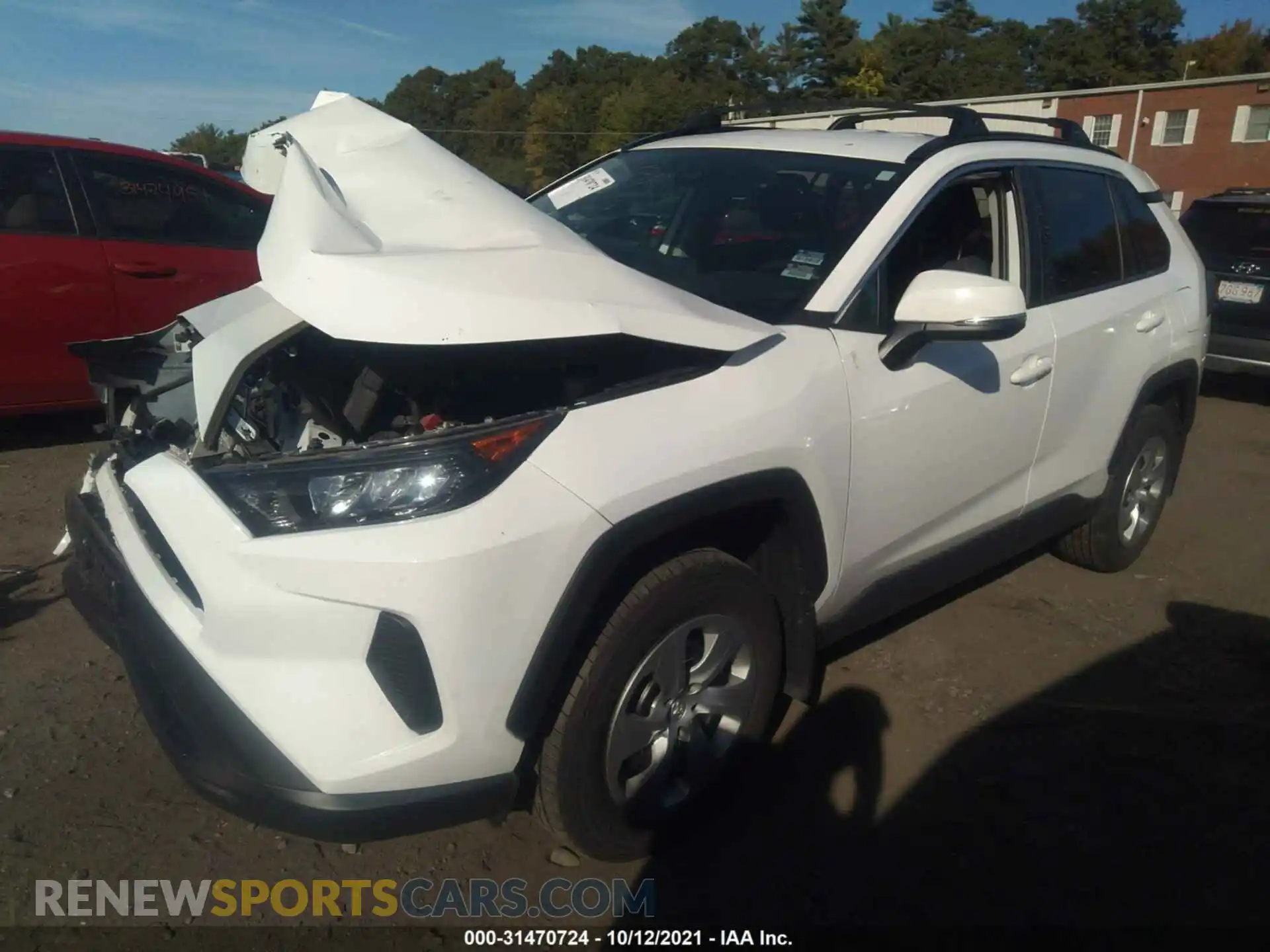 2 Photograph of a damaged car 2T3G1RFV7KC046623 TOYOTA RAV4 2019