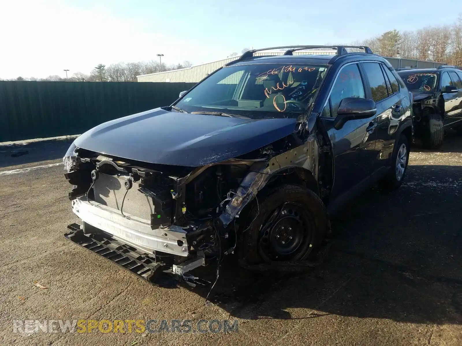 2 Photograph of a damaged car 2T3G1RFV8KC031970 TOYOTA RAV4 2019