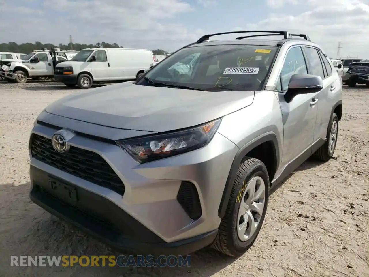 2 Photograph of a damaged car 2T3G1RFVXKW083387 TOYOTA RAV4 2019