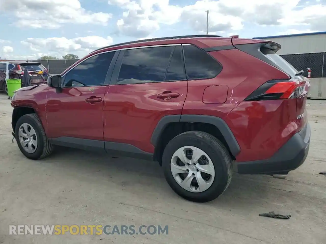 2 Photograph of a damaged car 2T3H1RFV0KW040990 TOYOTA RAV4 2019
