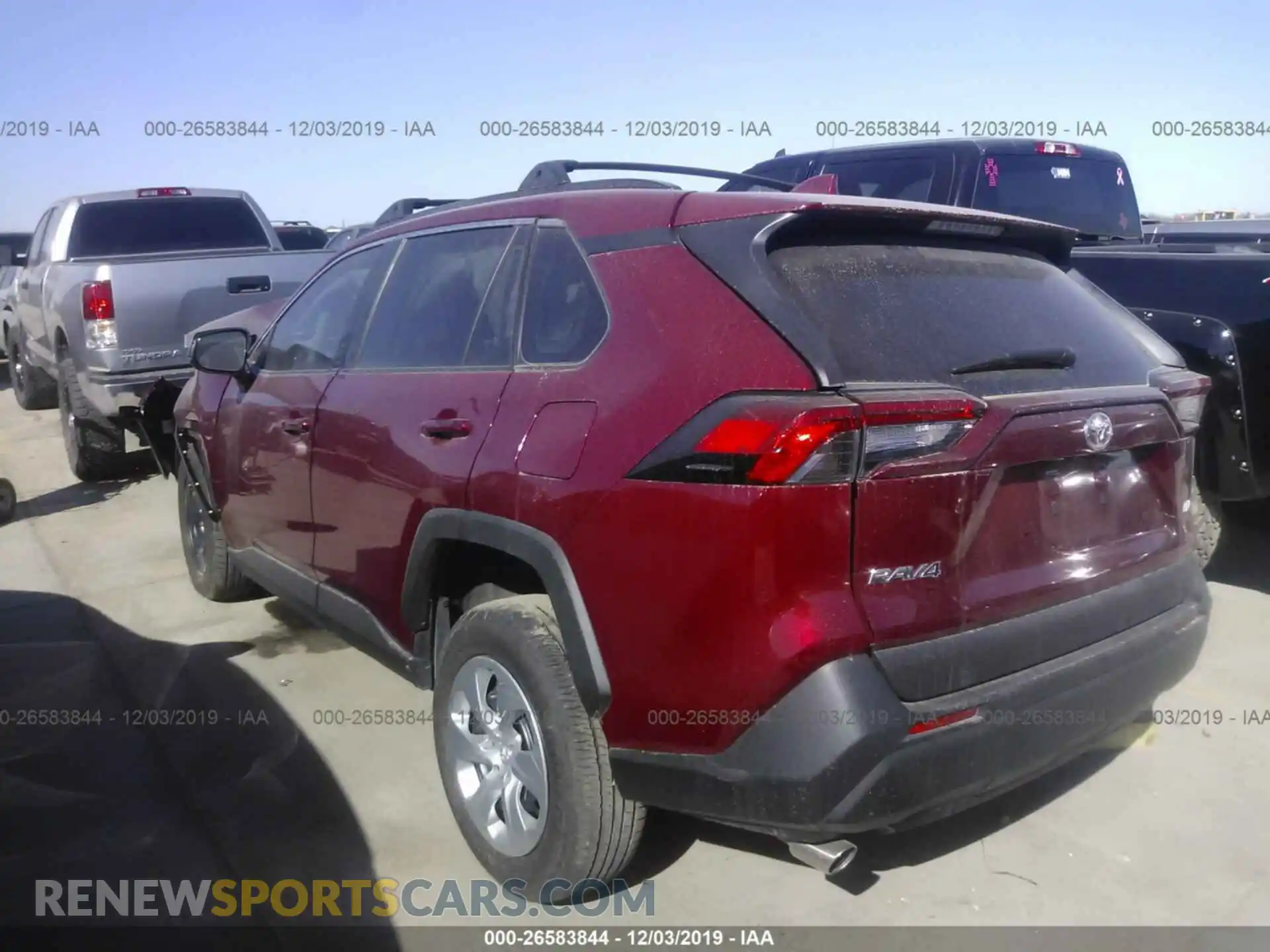 3 Photograph of a damaged car 2T3H1RFV1KC010656 TOYOTA RAV4 2019