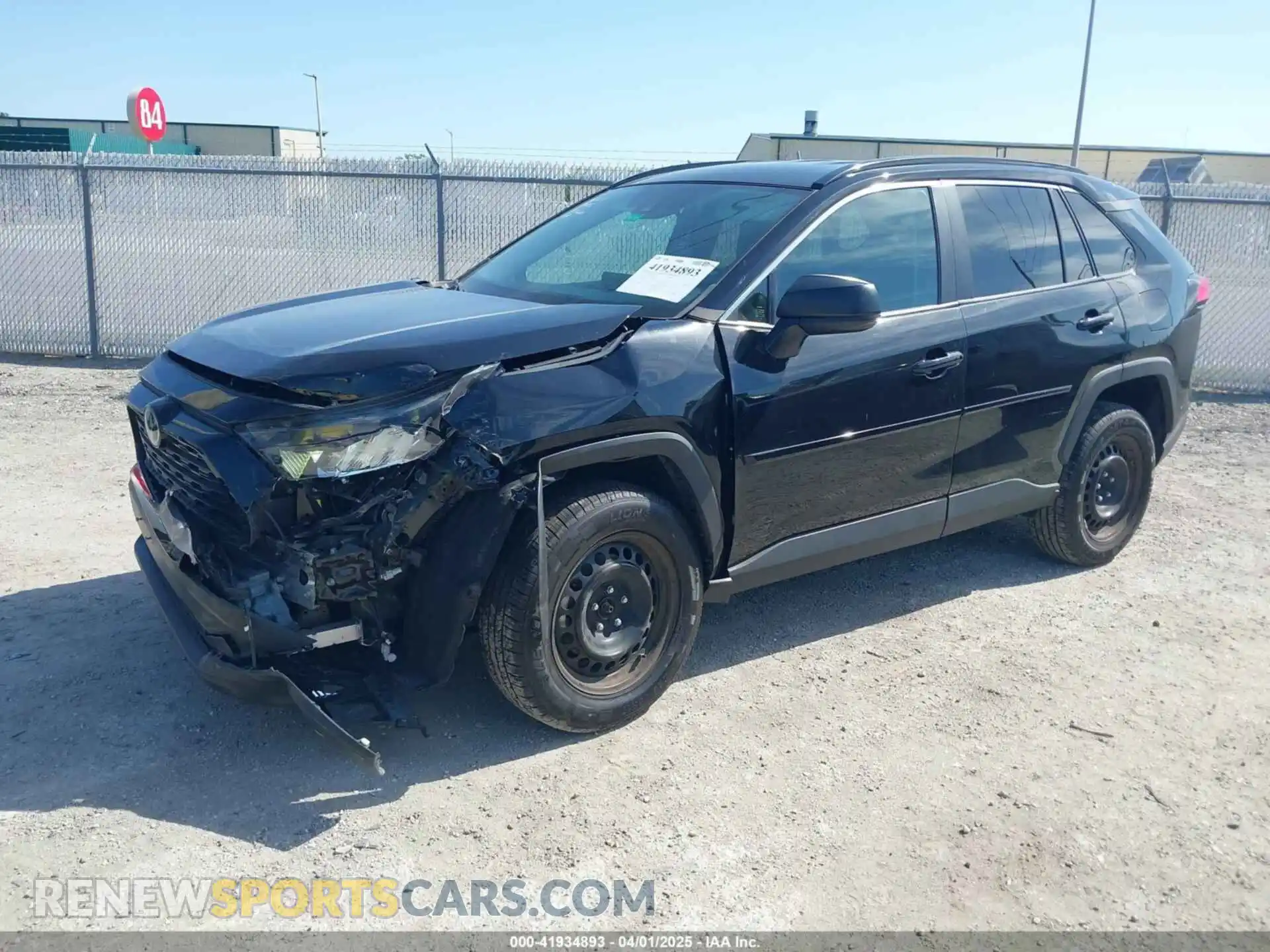 2 Photograph of a damaged car 2T3H1RFV2KC003604 TOYOTA RAV4 2019