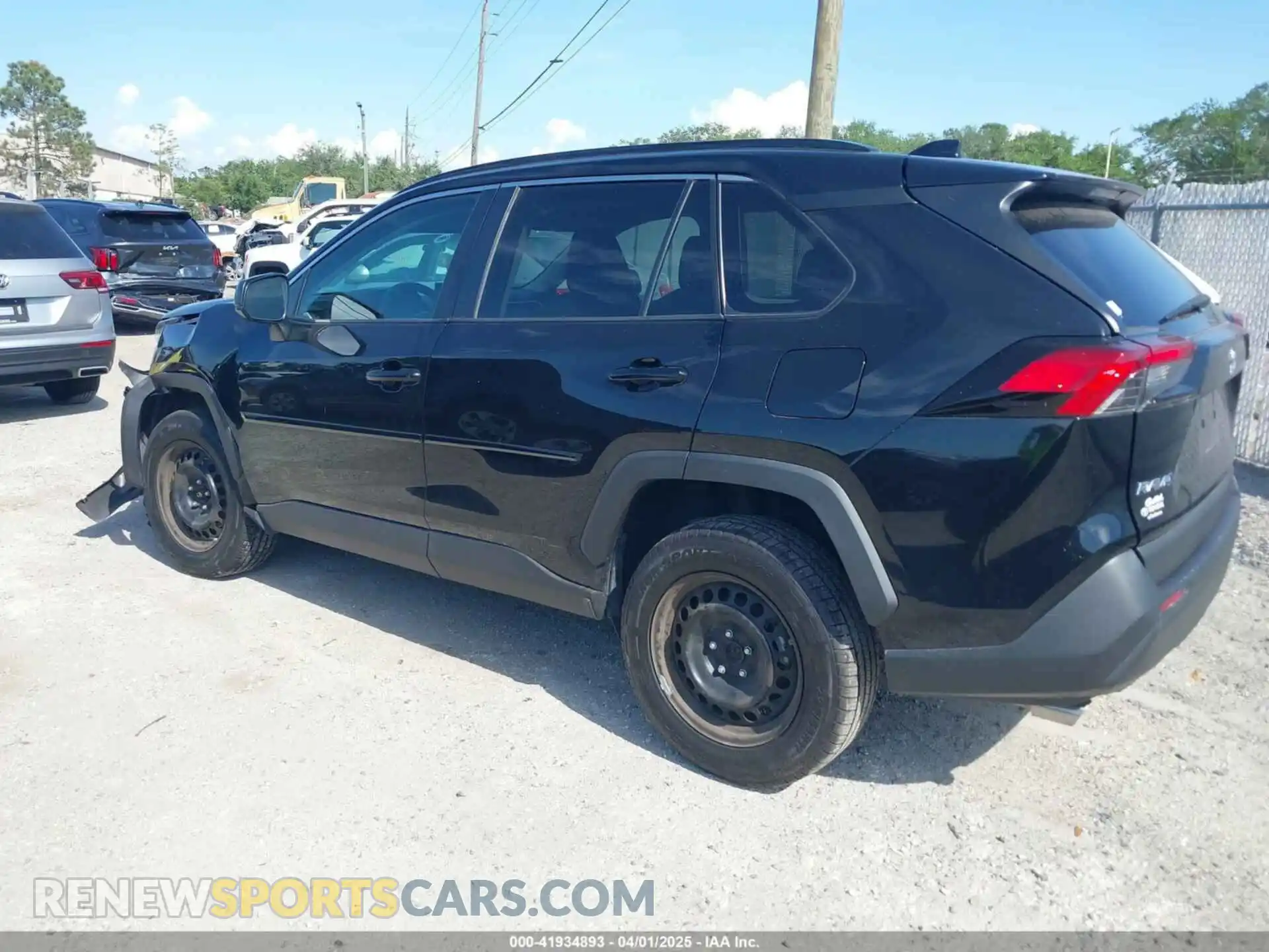 3 Photograph of a damaged car 2T3H1RFV2KC003604 TOYOTA RAV4 2019