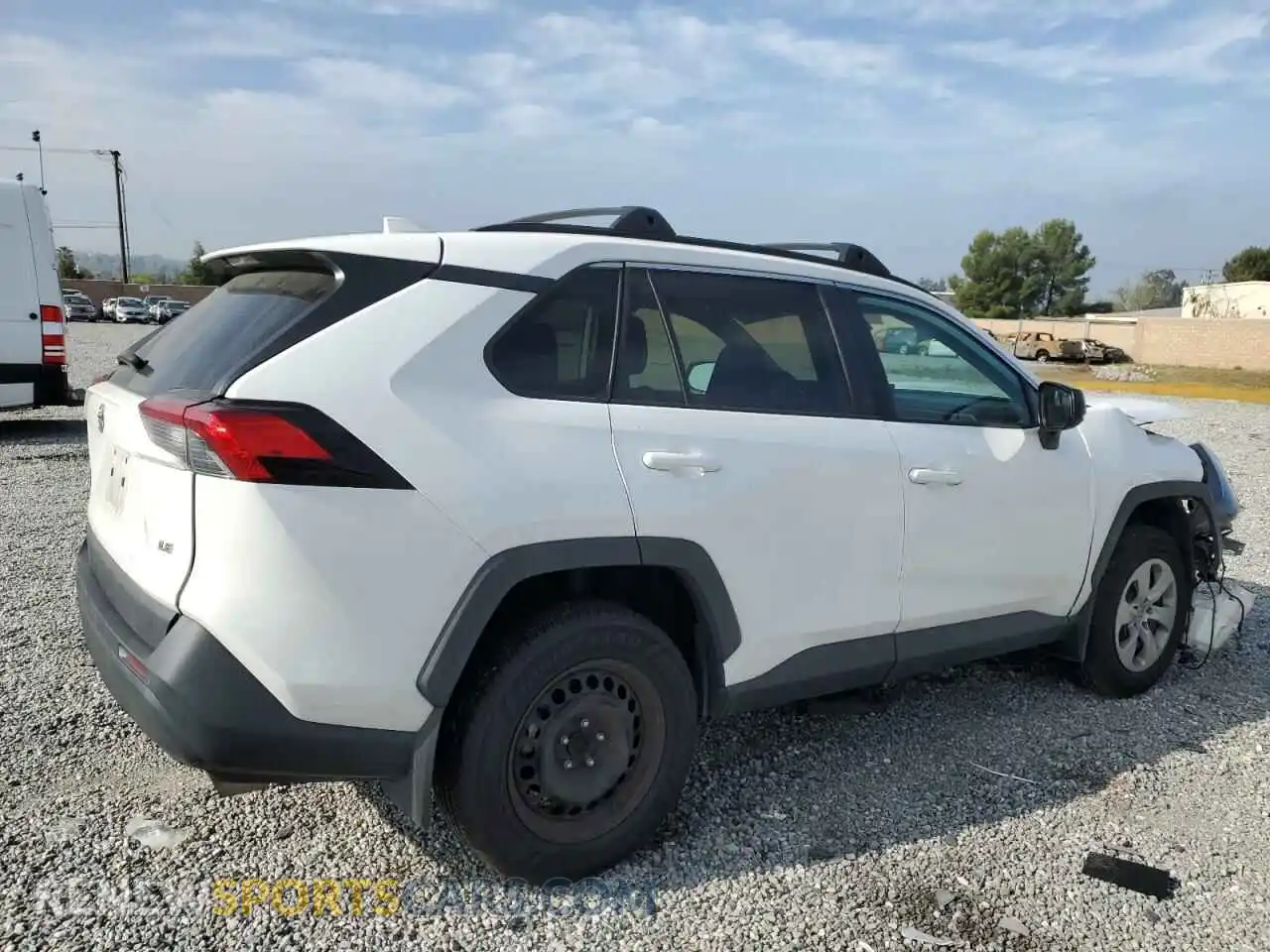 3 Photograph of a damaged car 2T3H1RFV2KC009757 TOYOTA RAV4 2019