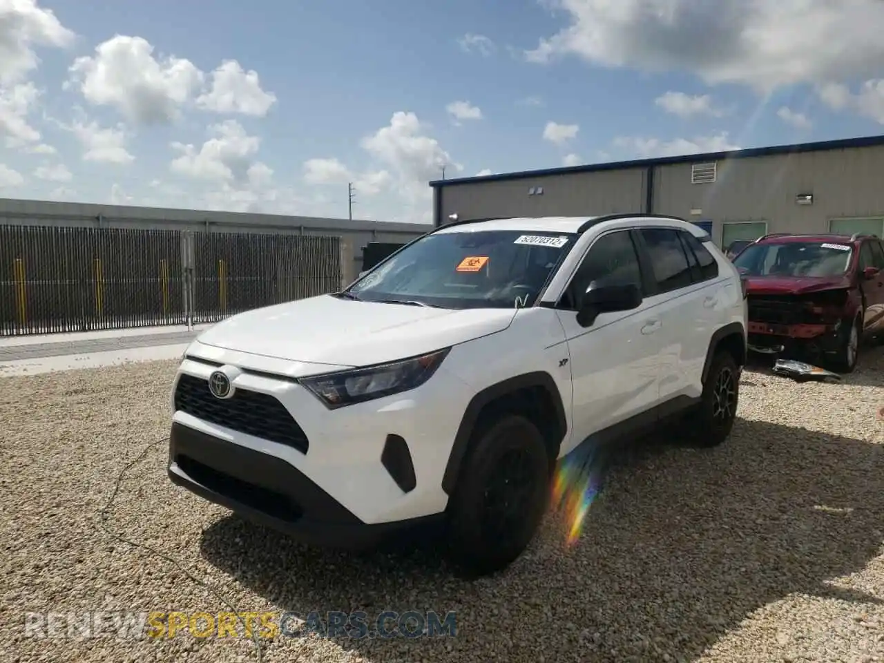 2 Photograph of a damaged car 2T3H1RFV2KC030933 TOYOTA RAV4 2019