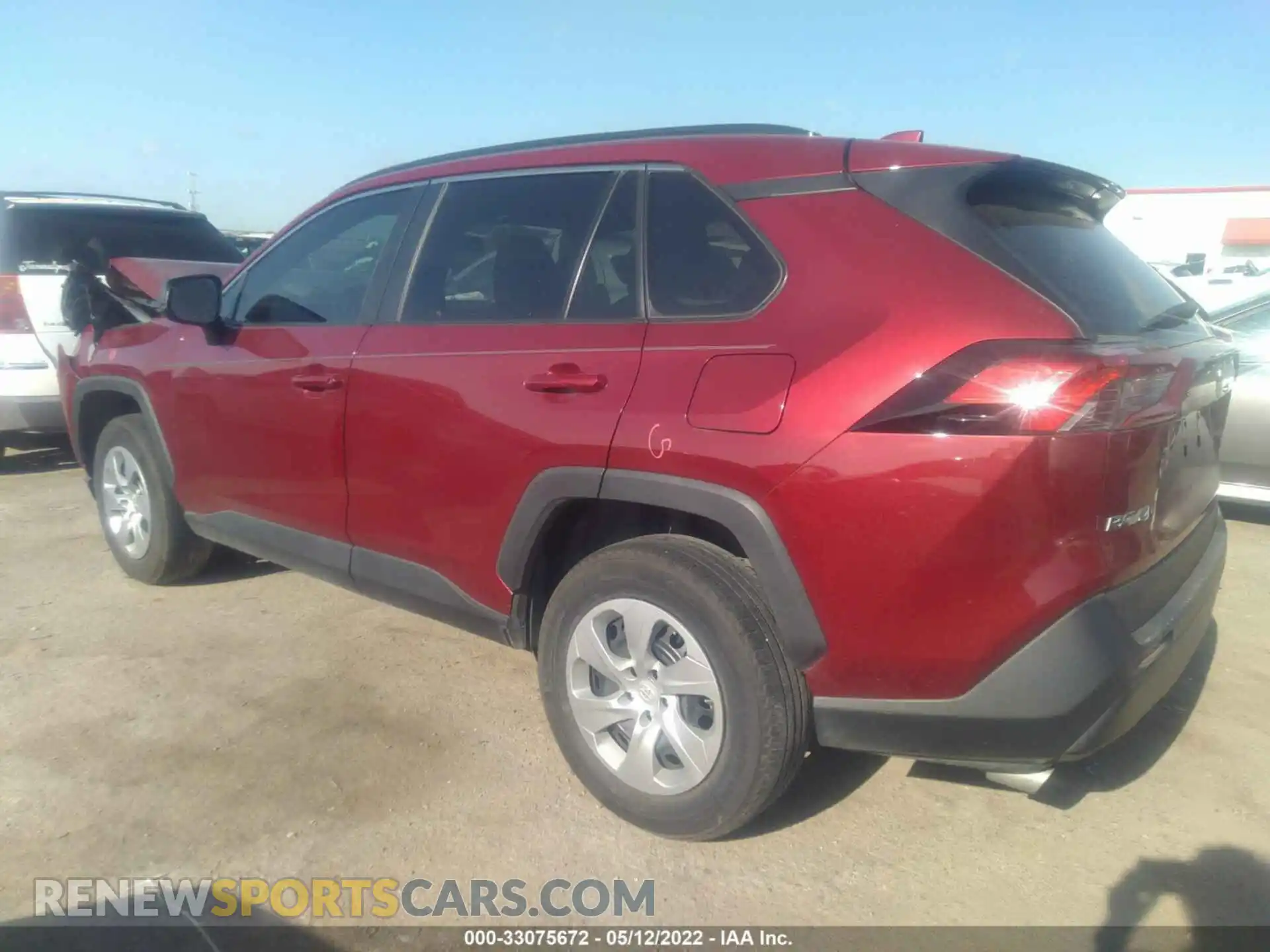 3 Photograph of a damaged car 2T3H1RFV2KW049156 TOYOTA RAV4 2019