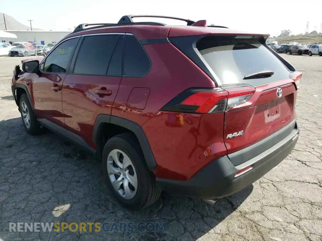 3 Photograph of a damaged car 2T3H1RFV3KW007790 TOYOTA RAV4 2019