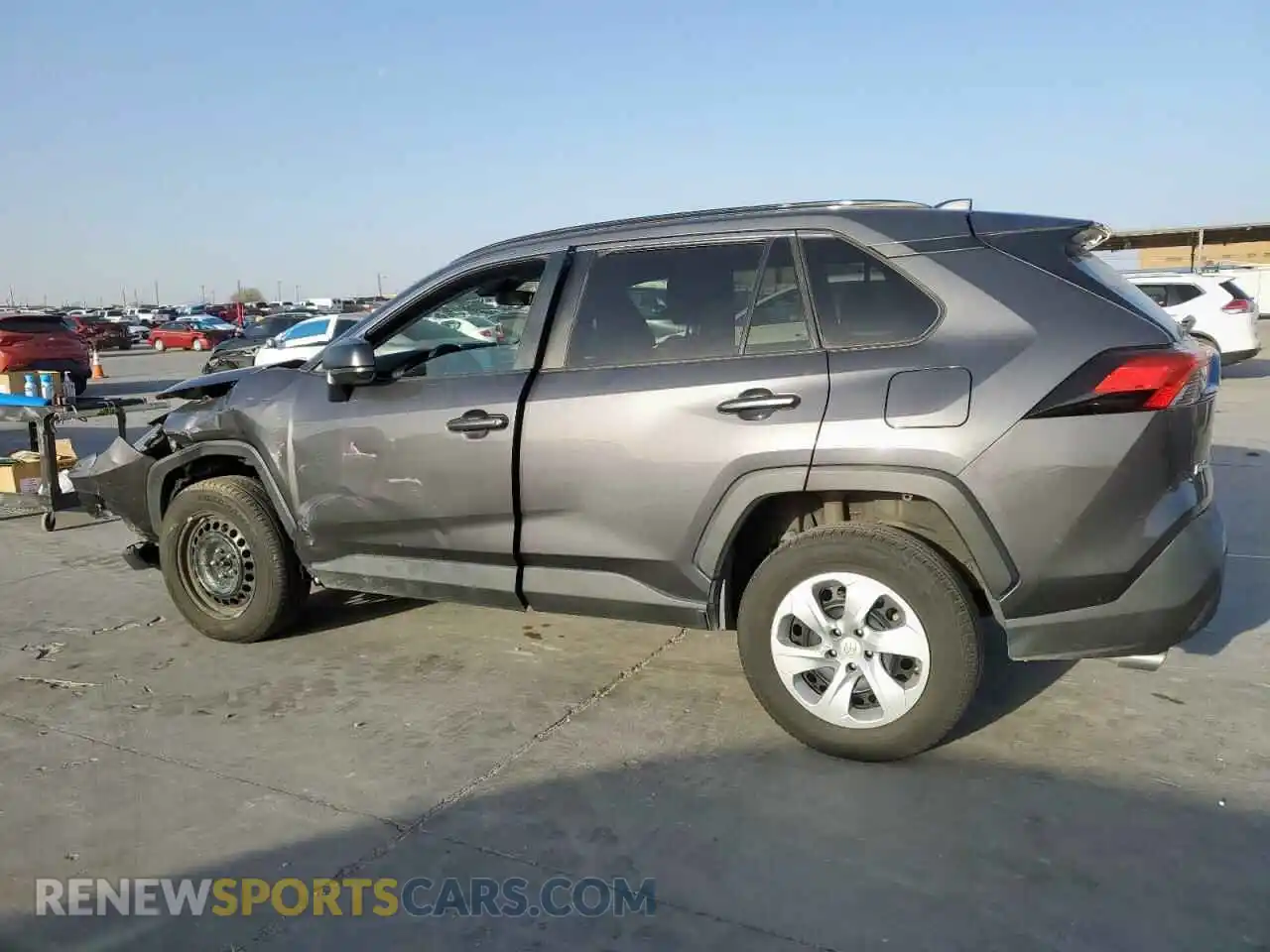 2 Photograph of a damaged car 2T3H1RFV3KW044273 TOYOTA RAV4 2019
