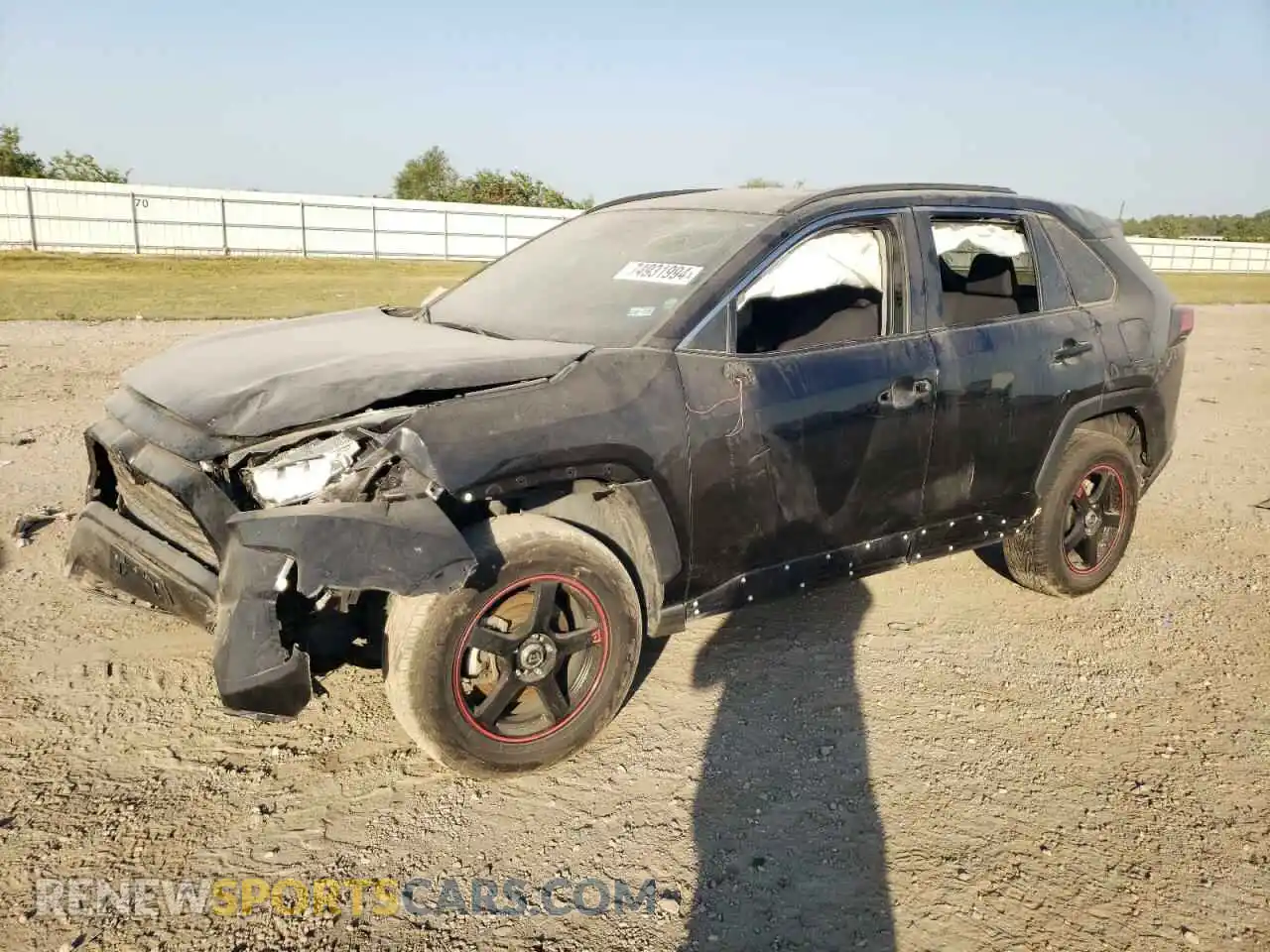 1 fotografías del automóvil dañado 2T3H1RFV4KC018881 TOYOTA RAV4 2019