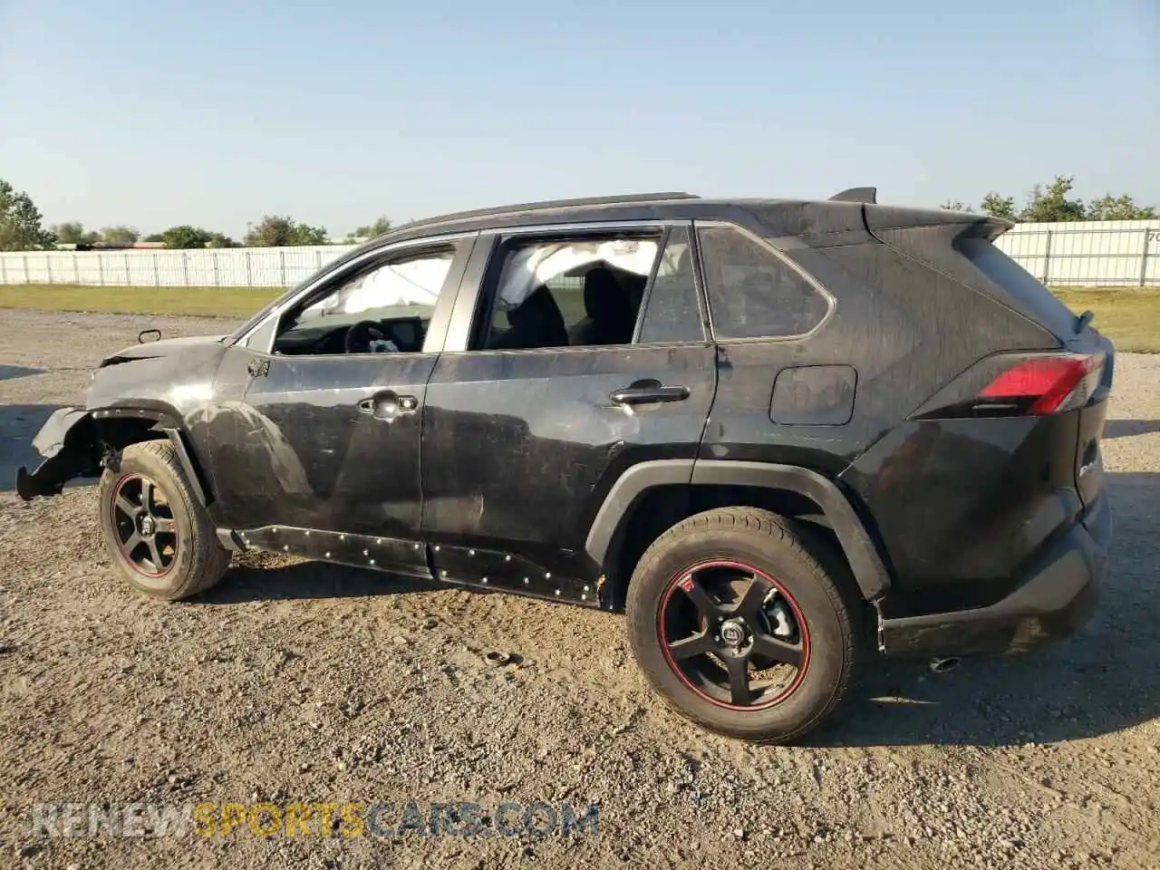 2 fotografías del automóvil dañado 2T3H1RFV4KC018881 TOYOTA RAV4 2019