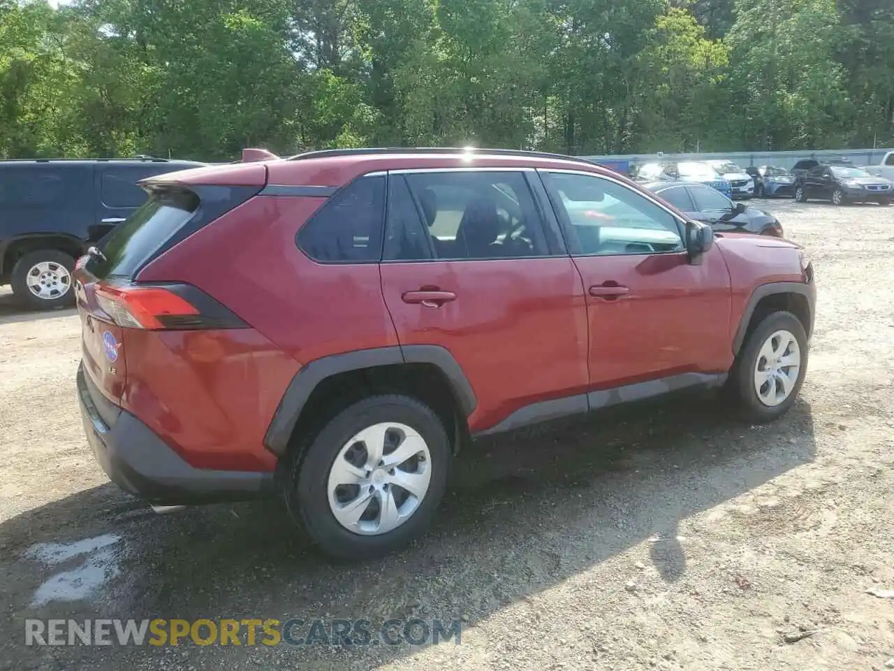 3 Photograph of a damaged car 2T3H1RFV4KC019710 TOYOTA RAV4 2019