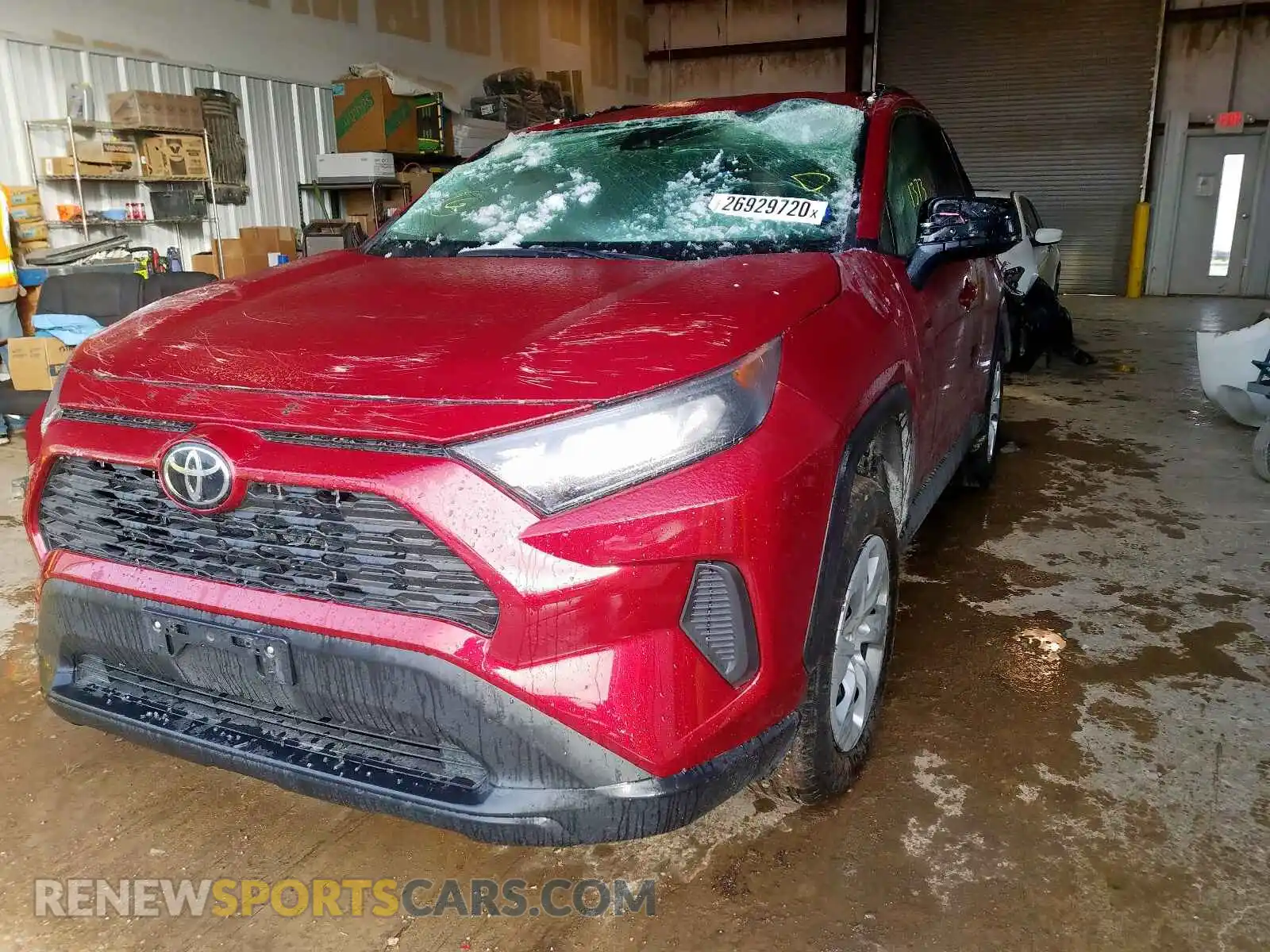 2 Photograph of a damaged car 2T3H1RFV4KW046260 TOYOTA RAV4 2019