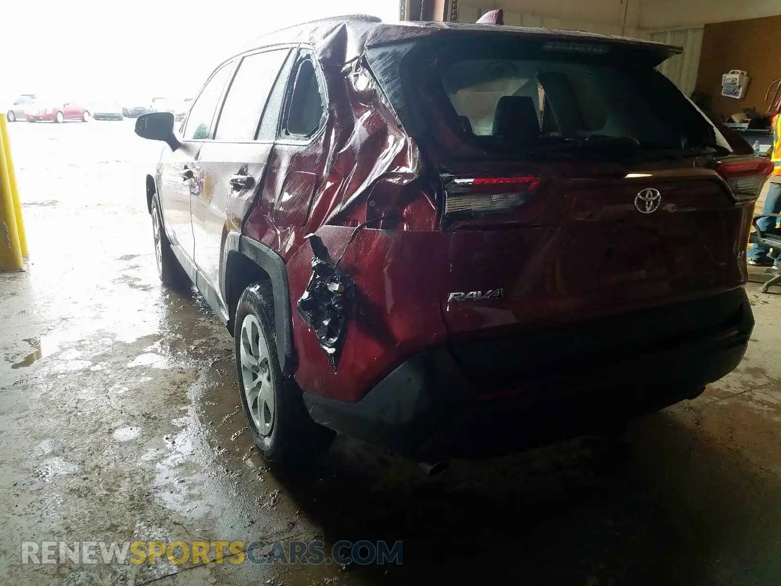 3 Photograph of a damaged car 2T3H1RFV4KW046260 TOYOTA RAV4 2019