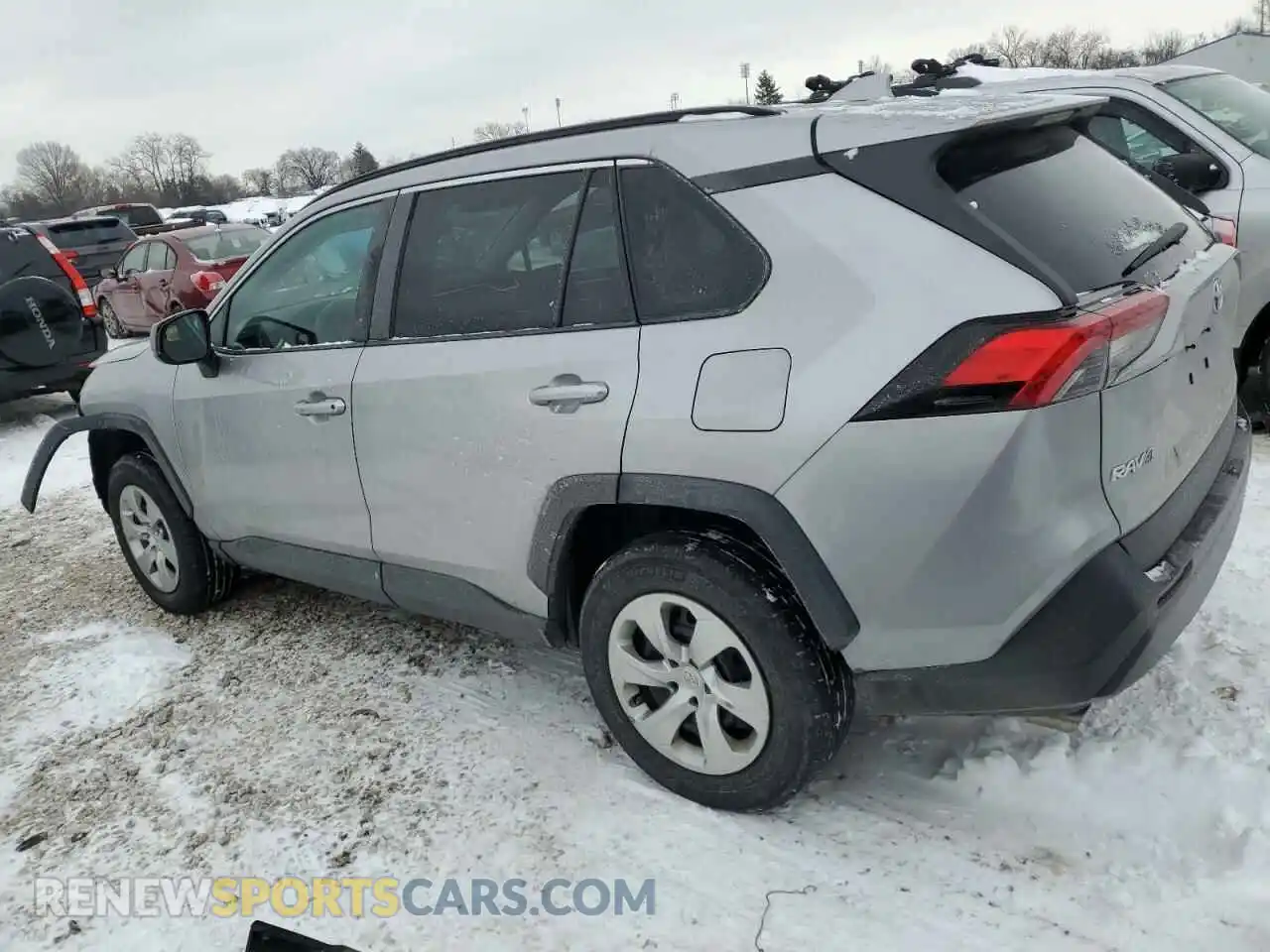2 Photograph of a damaged car 2T3H1RFV5KW035395 TOYOTA RAV4 2019