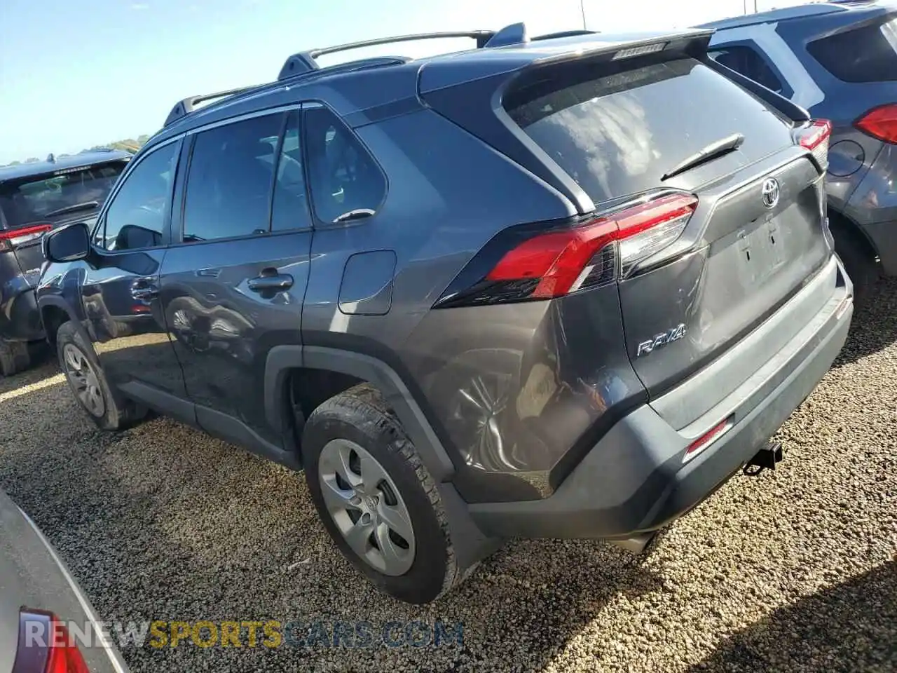 2 Photograph of a damaged car 2T3H1RFV5KW037230 TOYOTA RAV4 2019