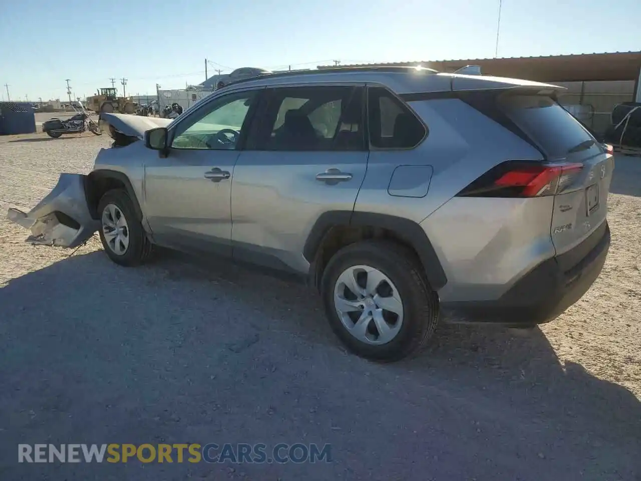 2 Photograph of a damaged car 2T3H1RFV5KW038460 TOYOTA RAV4 2019
