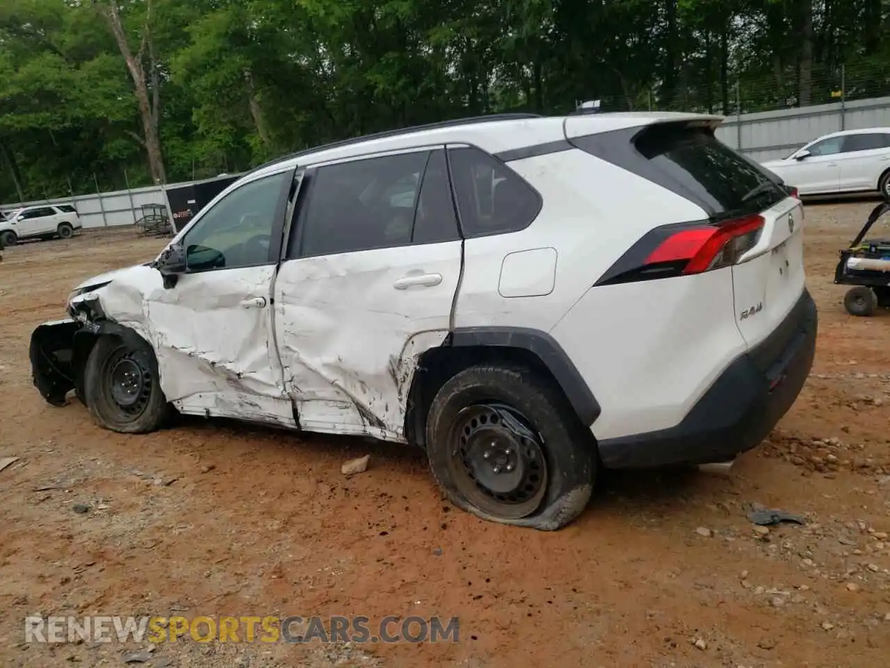 2 Photograph of a damaged car 2T3H1RFV5KW057543 TOYOTA RAV4 2019