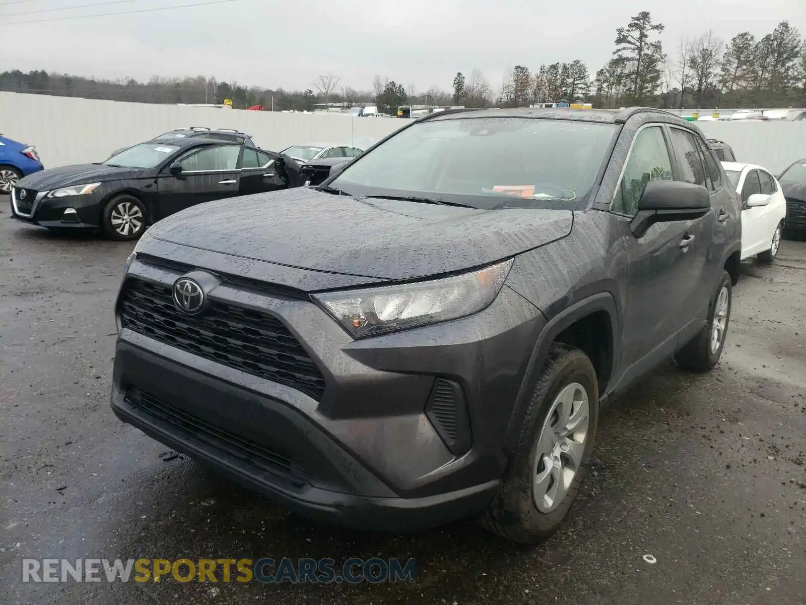 2 Photograph of a damaged car 2T3H1RFV6KW022980 TOYOTA RAV4 2019
