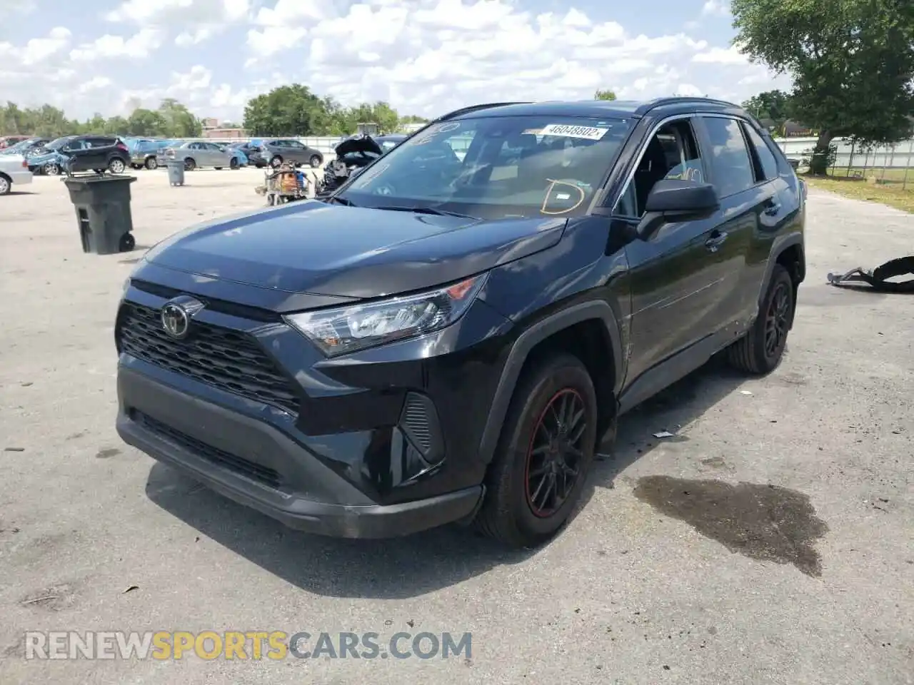 2 Photograph of a damaged car 2T3H1RFV6KW026205 TOYOTA RAV4 2019