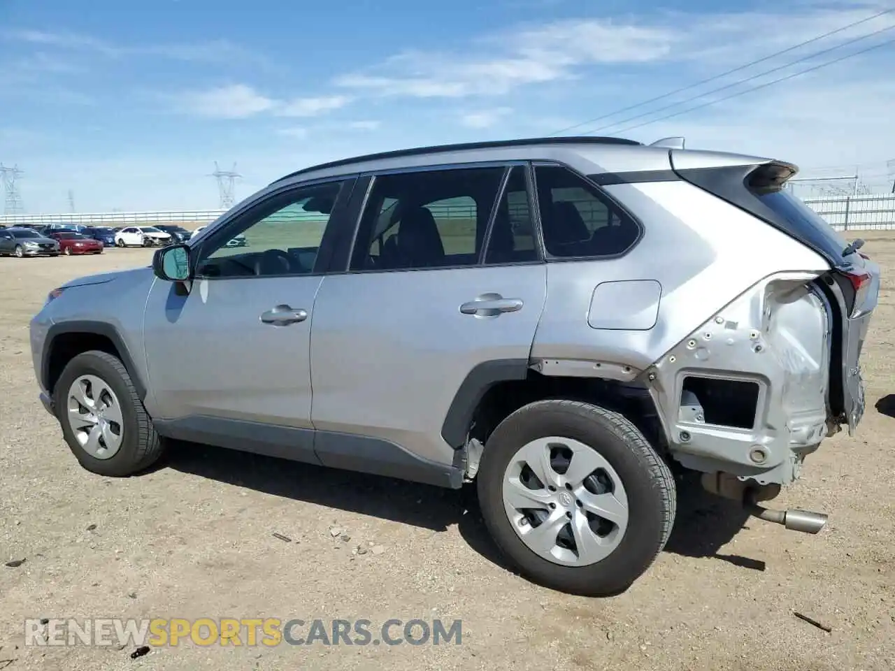 2 Photograph of a damaged car 2T3H1RFV7KC015800 TOYOTA RAV4 2019