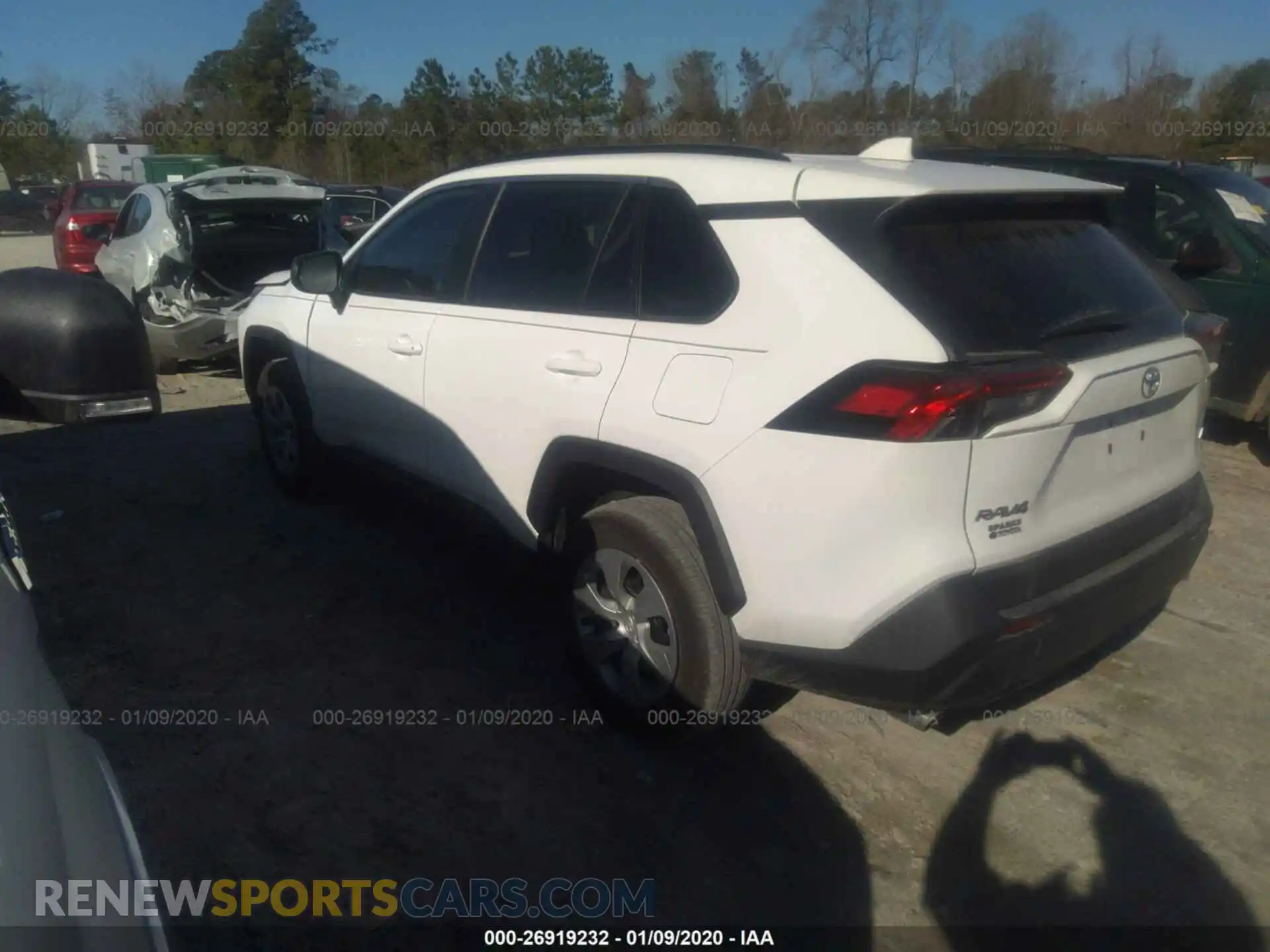 3 Photograph of a damaged car 2T3H1RFV7KC017921 TOYOTA RAV4 2019