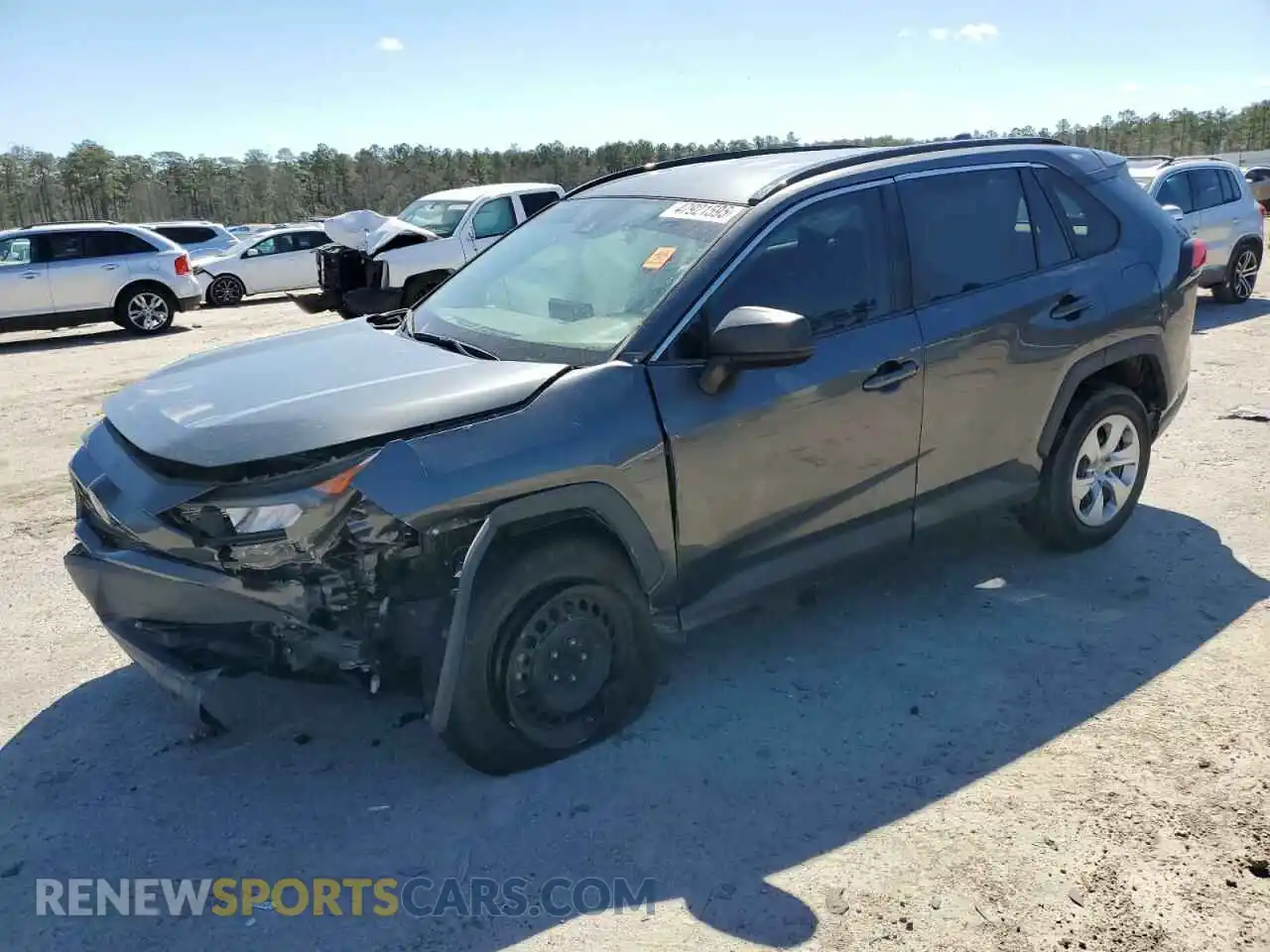 1 Фотография поврежденного автомобиля 2T3H1RFV7KC031933 TOYOTA RAV4 2019