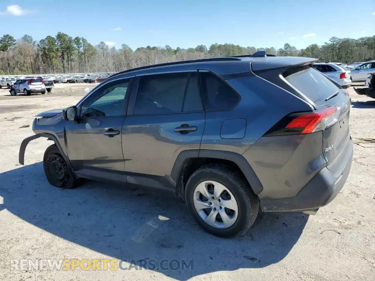 2 Фотография поврежденного автомобиля 2T3H1RFV7KC031933 TOYOTA RAV4 2019
