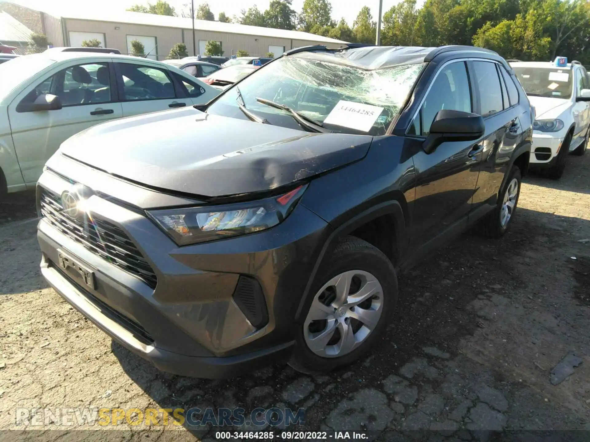 2 Photograph of a damaged car 2T3H1RFV7KW027654 TOYOTA RAV4 2019