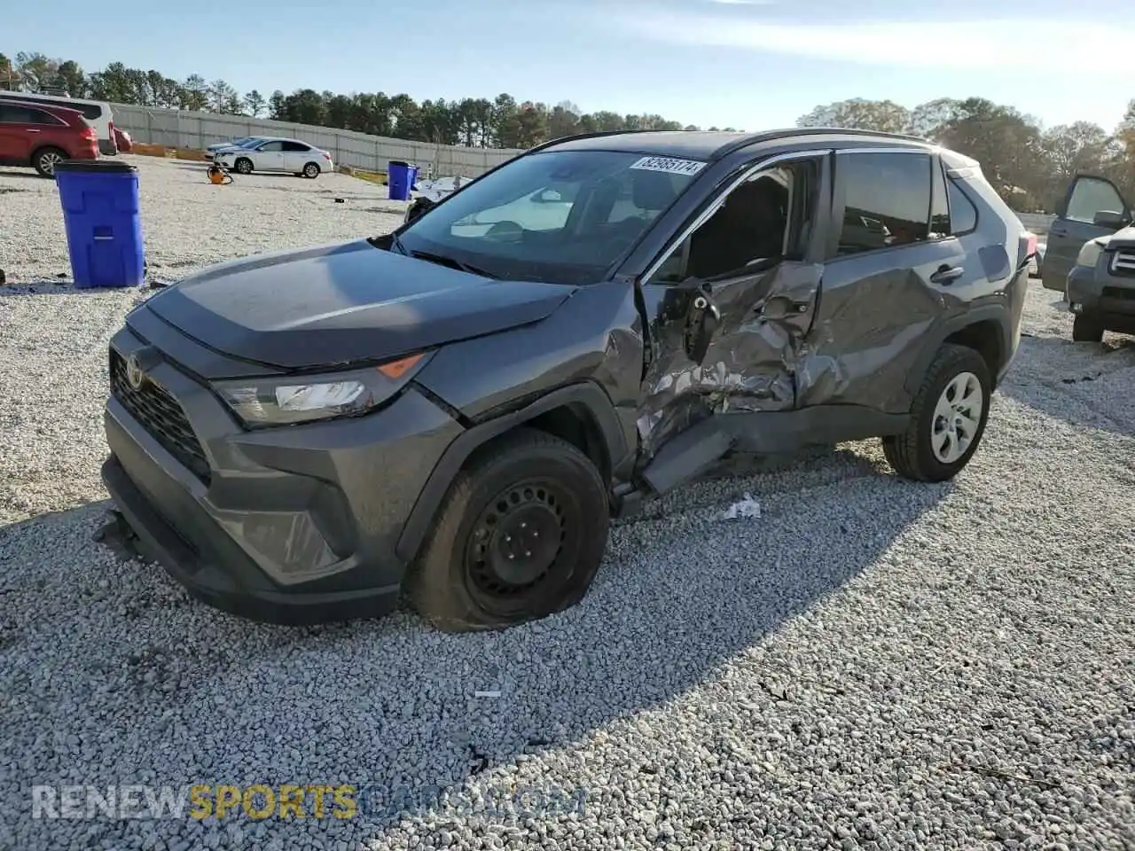 1 Photograph of a damaged car 2T3H1RFV7KW045264 TOYOTA RAV4 2019