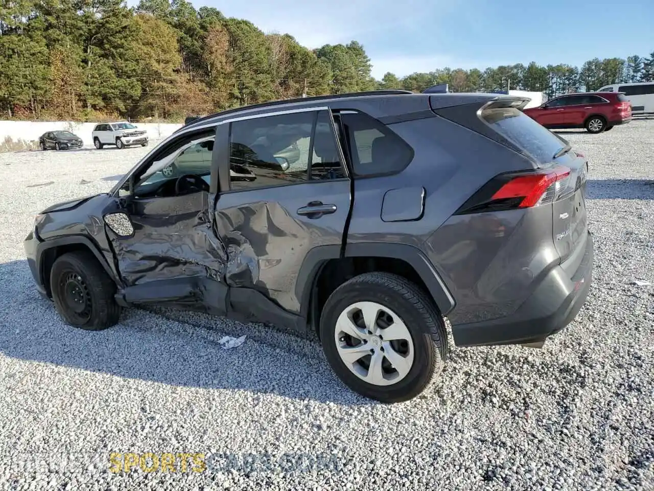 2 Photograph of a damaged car 2T3H1RFV7KW045264 TOYOTA RAV4 2019