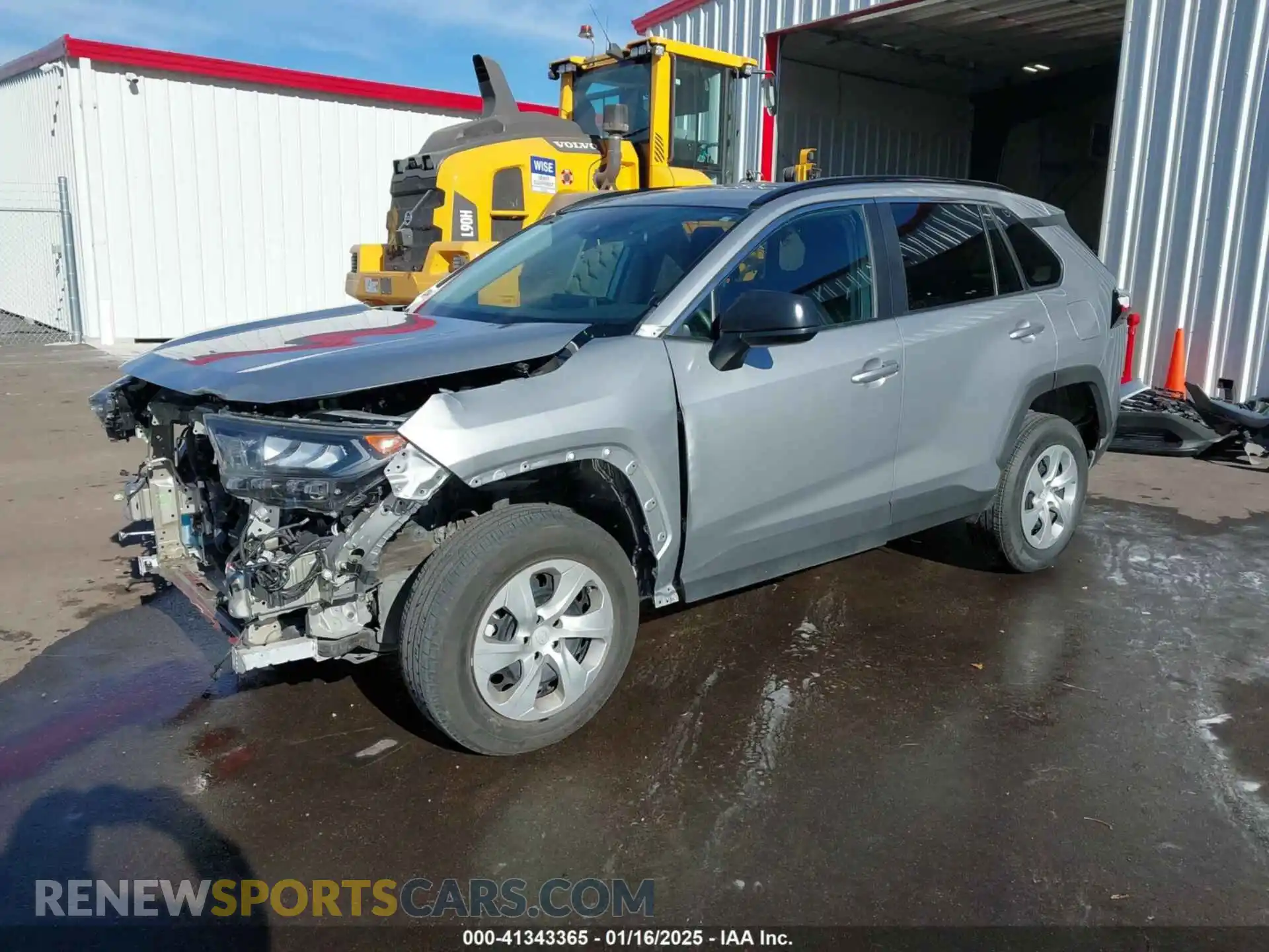 2 Photograph of a damaged car 2T3H1RFV7KW048973 TOYOTA RAV4 2019
