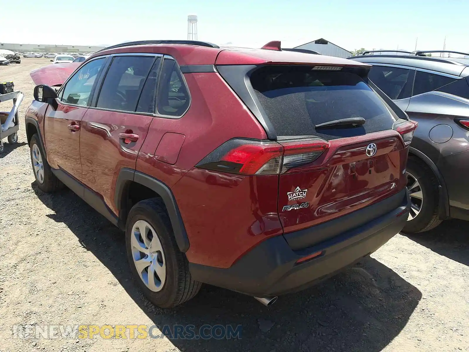 3 Photograph of a damaged car 2T3H1RFV8KC013571 TOYOTA RAV4 2019