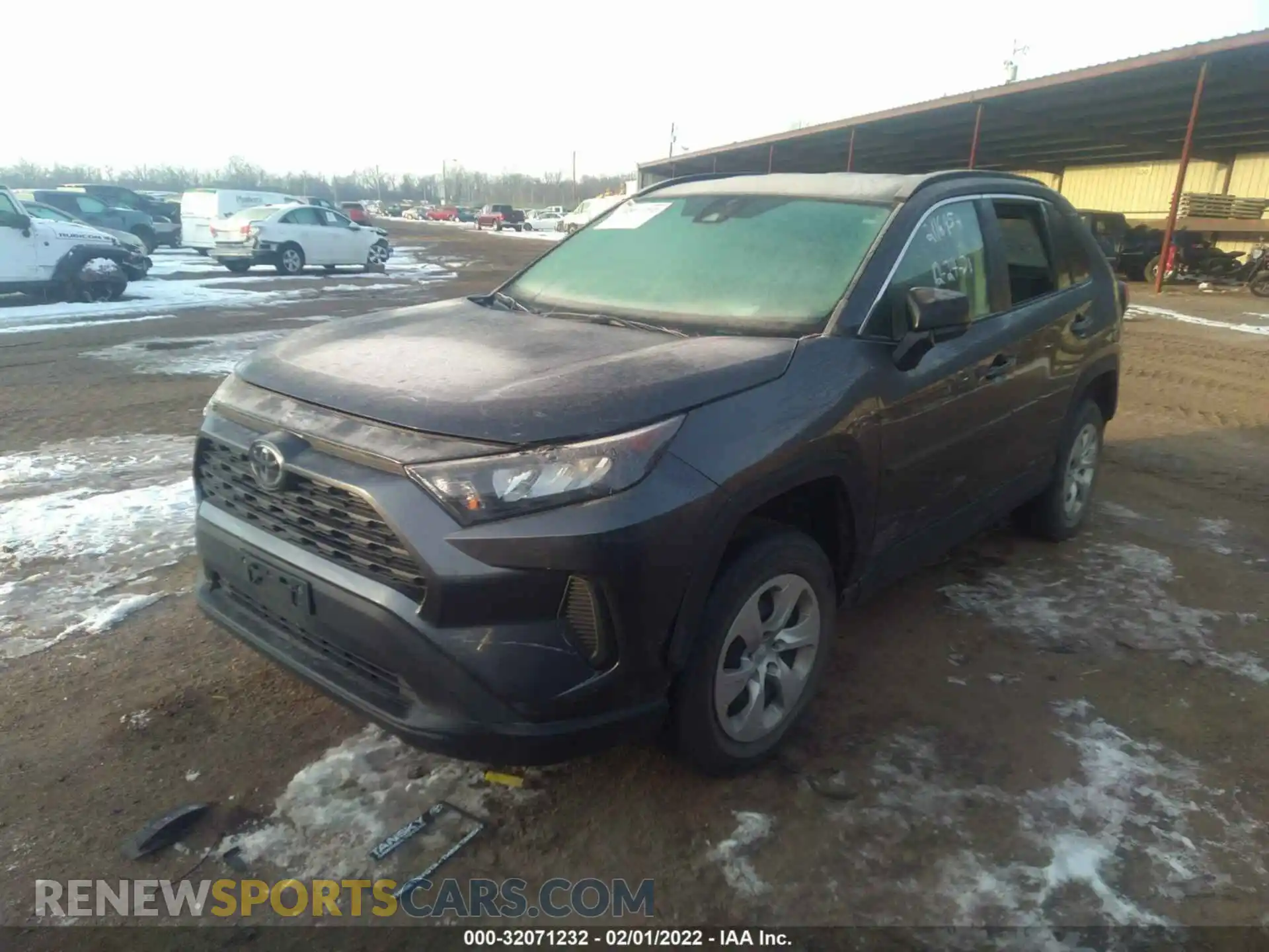 2 Photograph of a damaged car 2T3H1RFV8KC022335 TOYOTA RAV4 2019